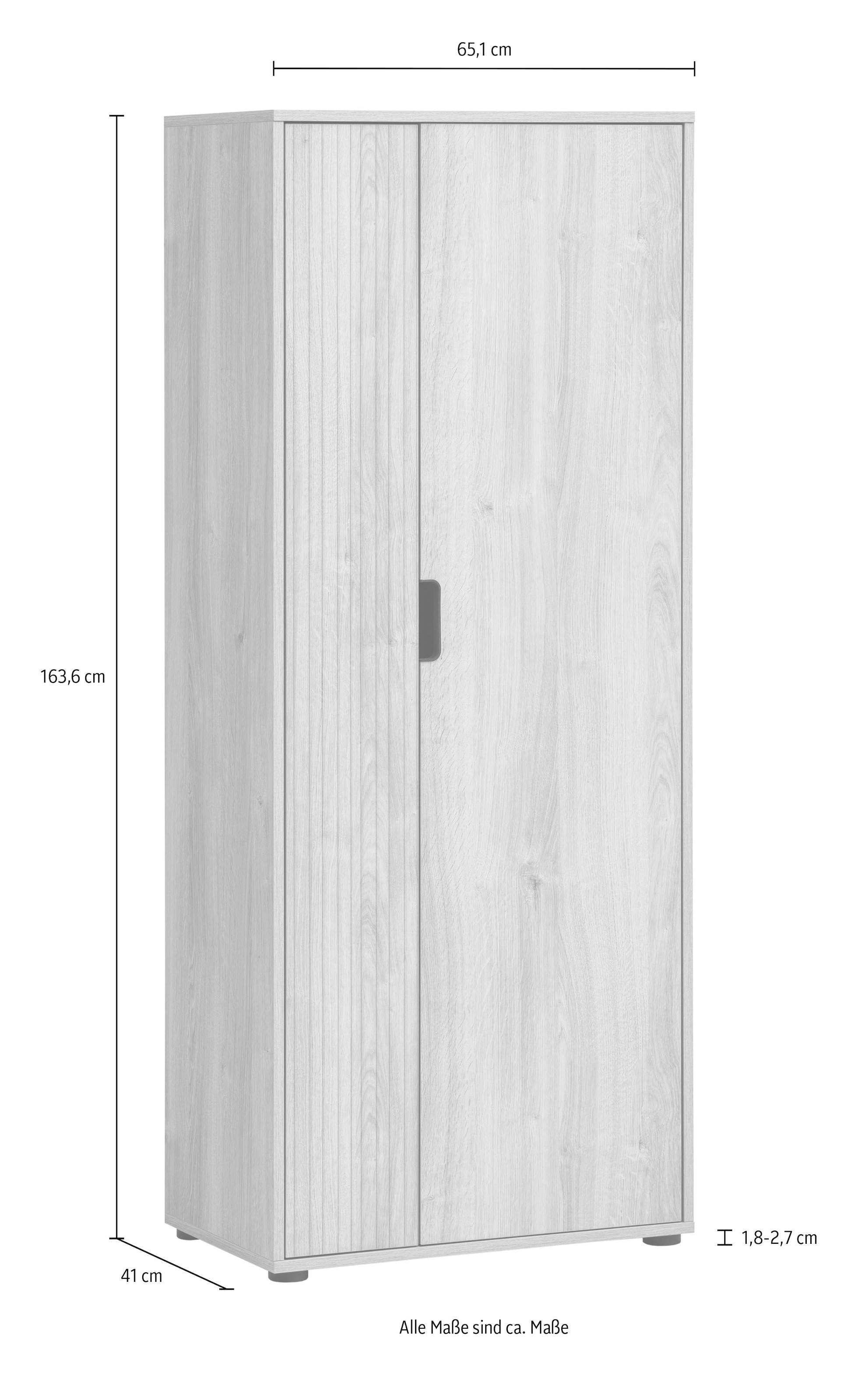 Schildmeyer Armoire de classement »Emmik, Breite 65,1 cm, Platz für 4 Ordnerreihen« Made in Germany