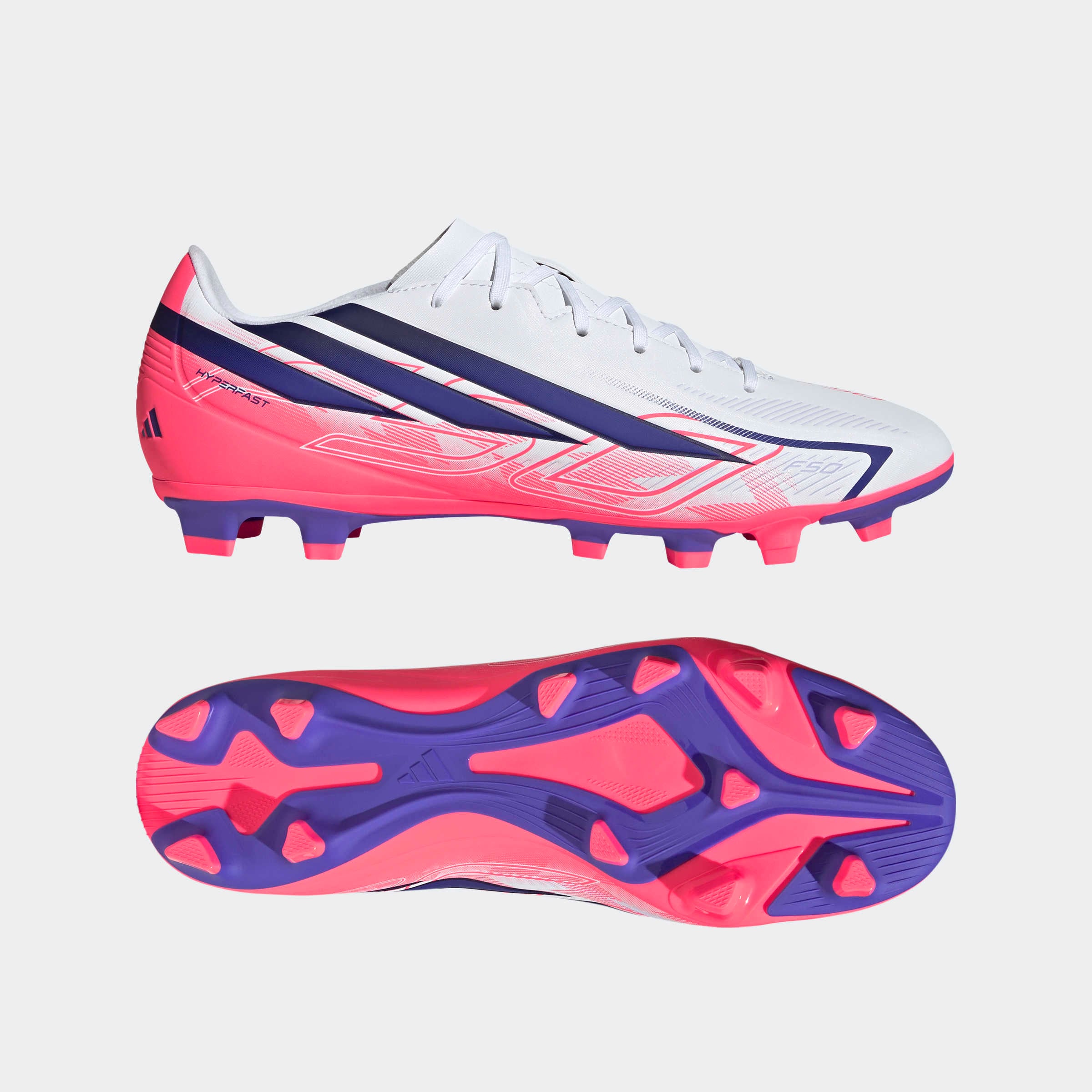 adidas Performance Fussballschuh »F50 HYPERFAST CLUB , FESTE BÖDEN/GEMISCHTE BÖDEN«  für viele verschiedene Böden geeignet