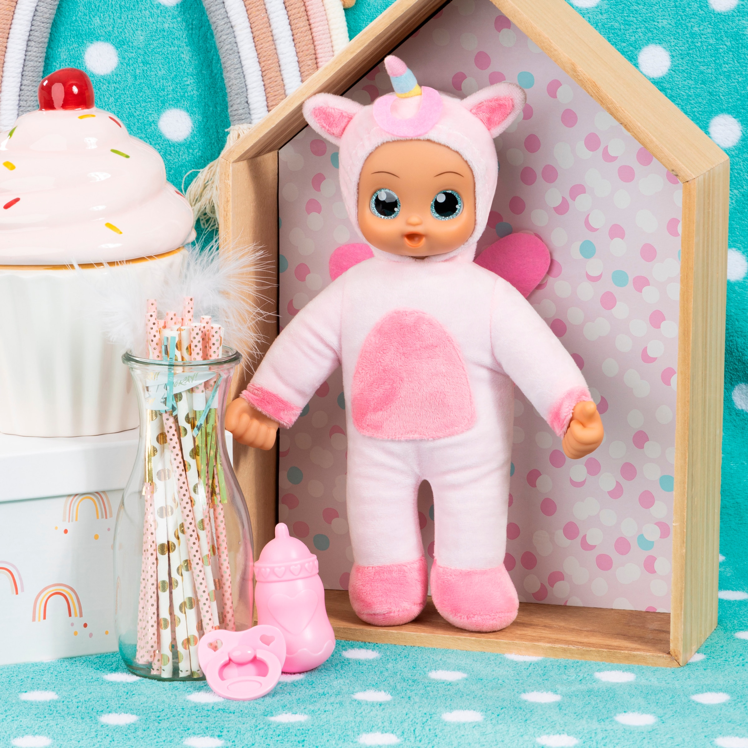 Bayer Babypuppe »I Baby Angels, 30 cm, rosa«