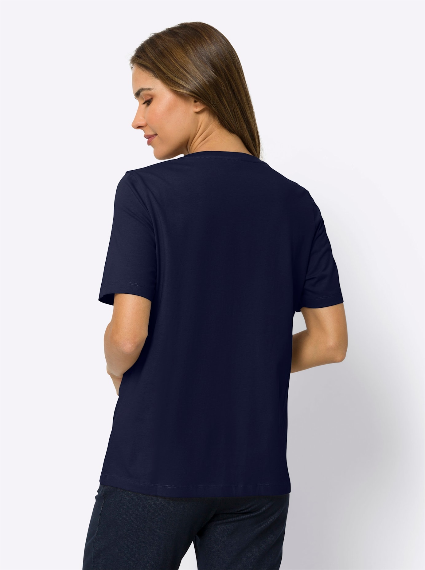   Rundhalsshirt »Freizeitshirt« 1 Stk.