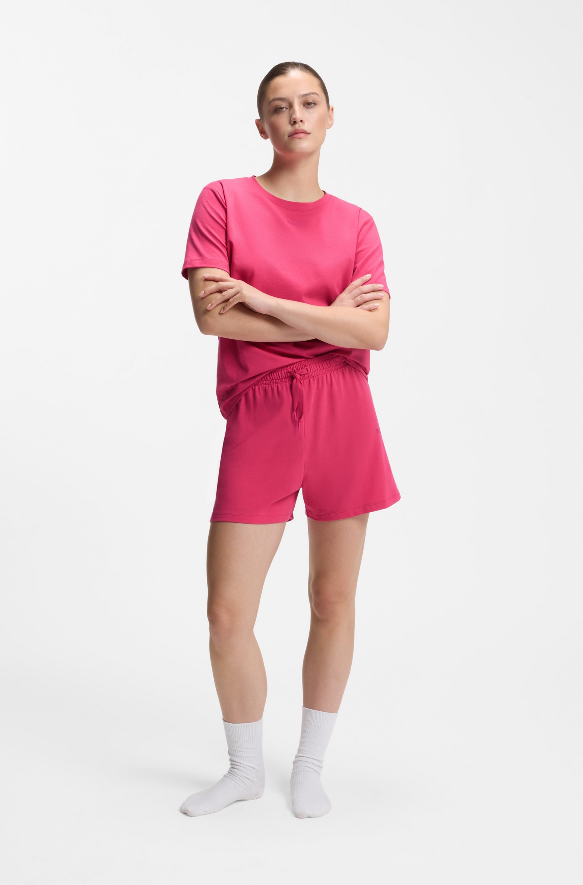 BOSS Pantalon de pyjama »CI_Shorts CW«  avec inscription logo BOSS