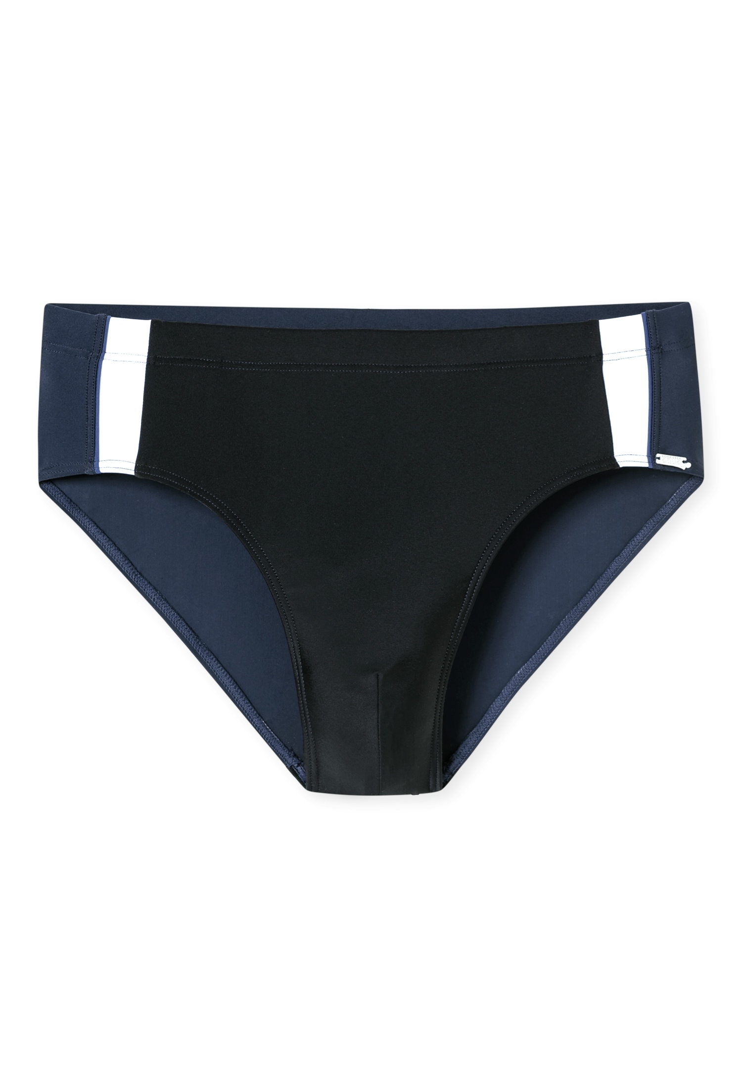 Schiesser Slip de bain »Aqua« taille avec cordon, bandes contrastées latérales