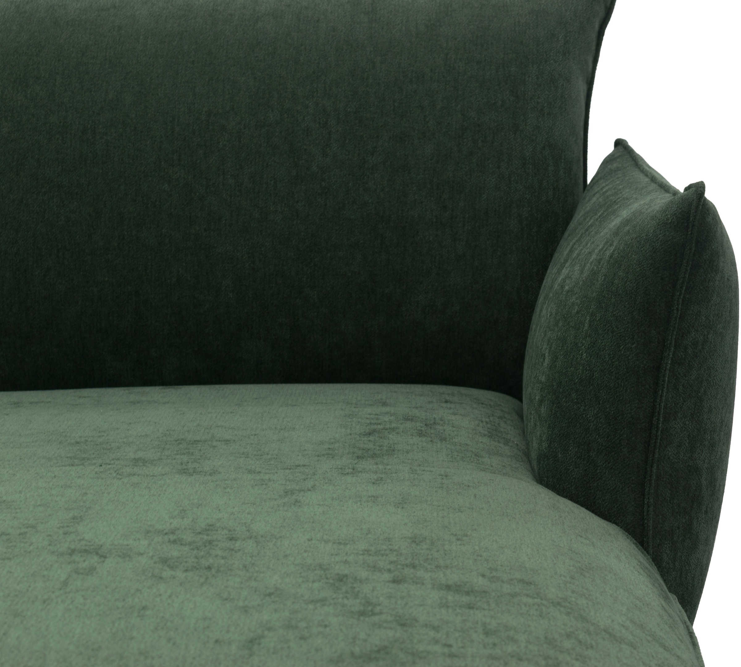 DOMO collection Ecksofa »Leuven kompakte Stellmasse, Breite 200 cm, schmale Armlehnen, L-Form« angenehm feste Polsterung, bodenfrei, 19 cm hohe Holzfüsse