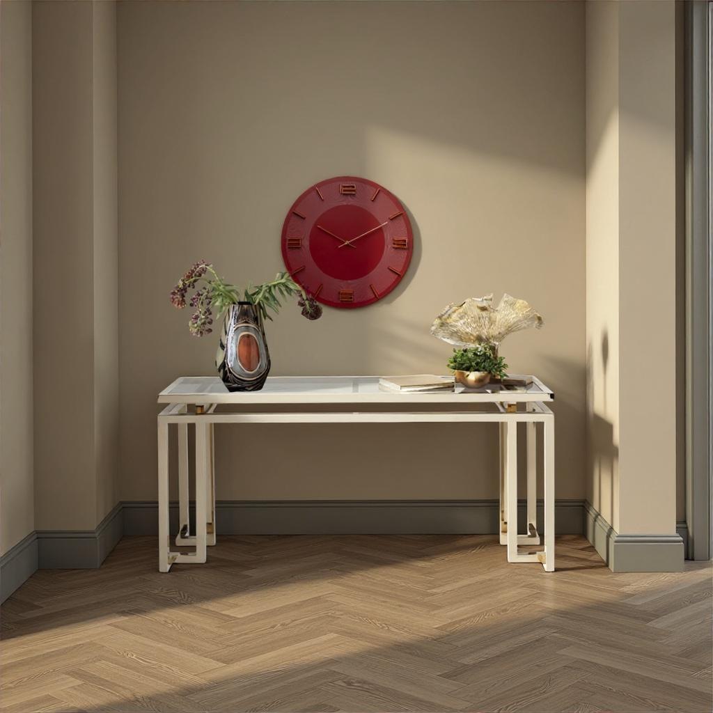 Kare Design Horloge murale »Leonardo Ø49cm« in verschiedenen Farben
