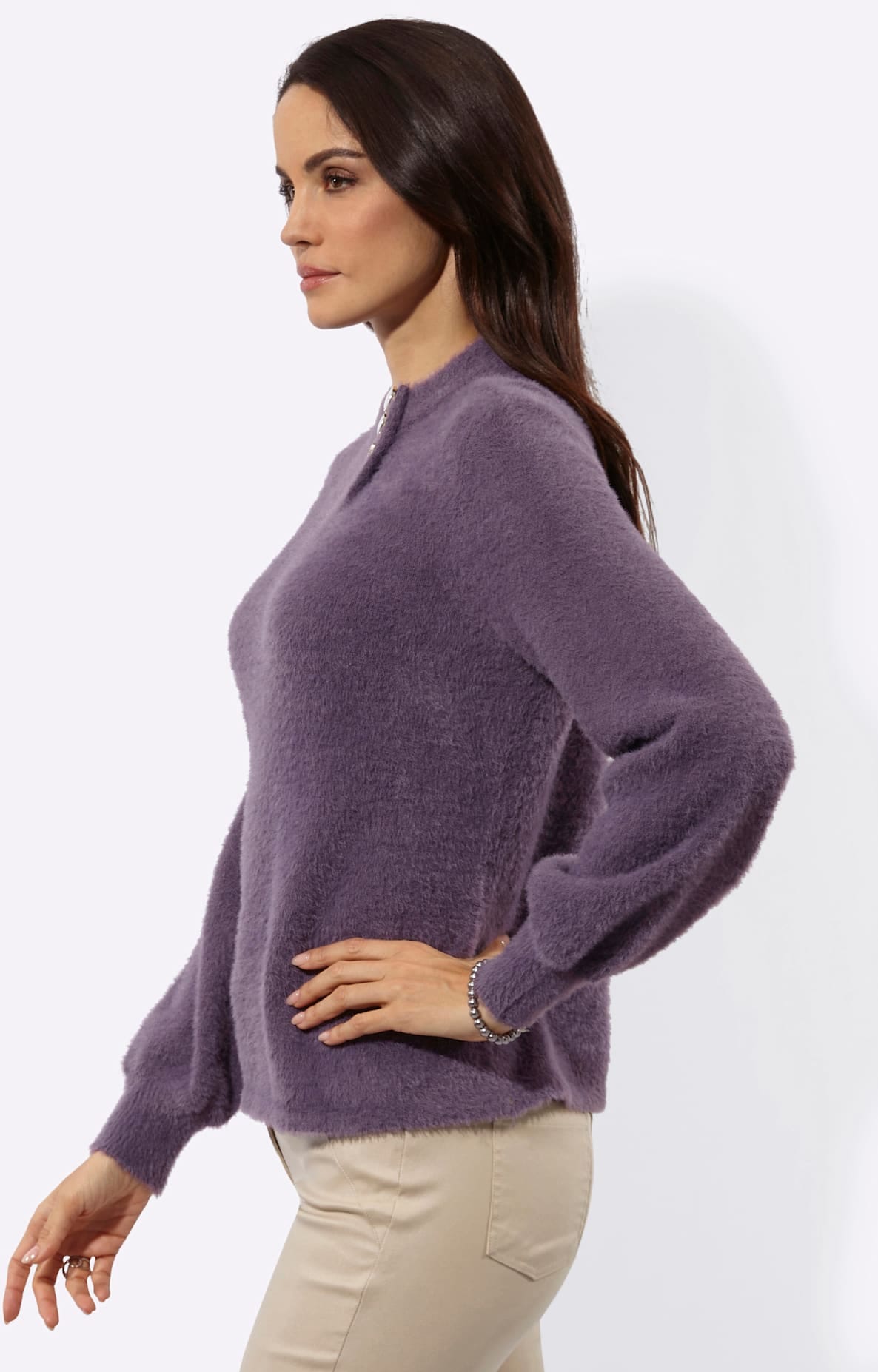 creation L Pull à col montant »Pullover«