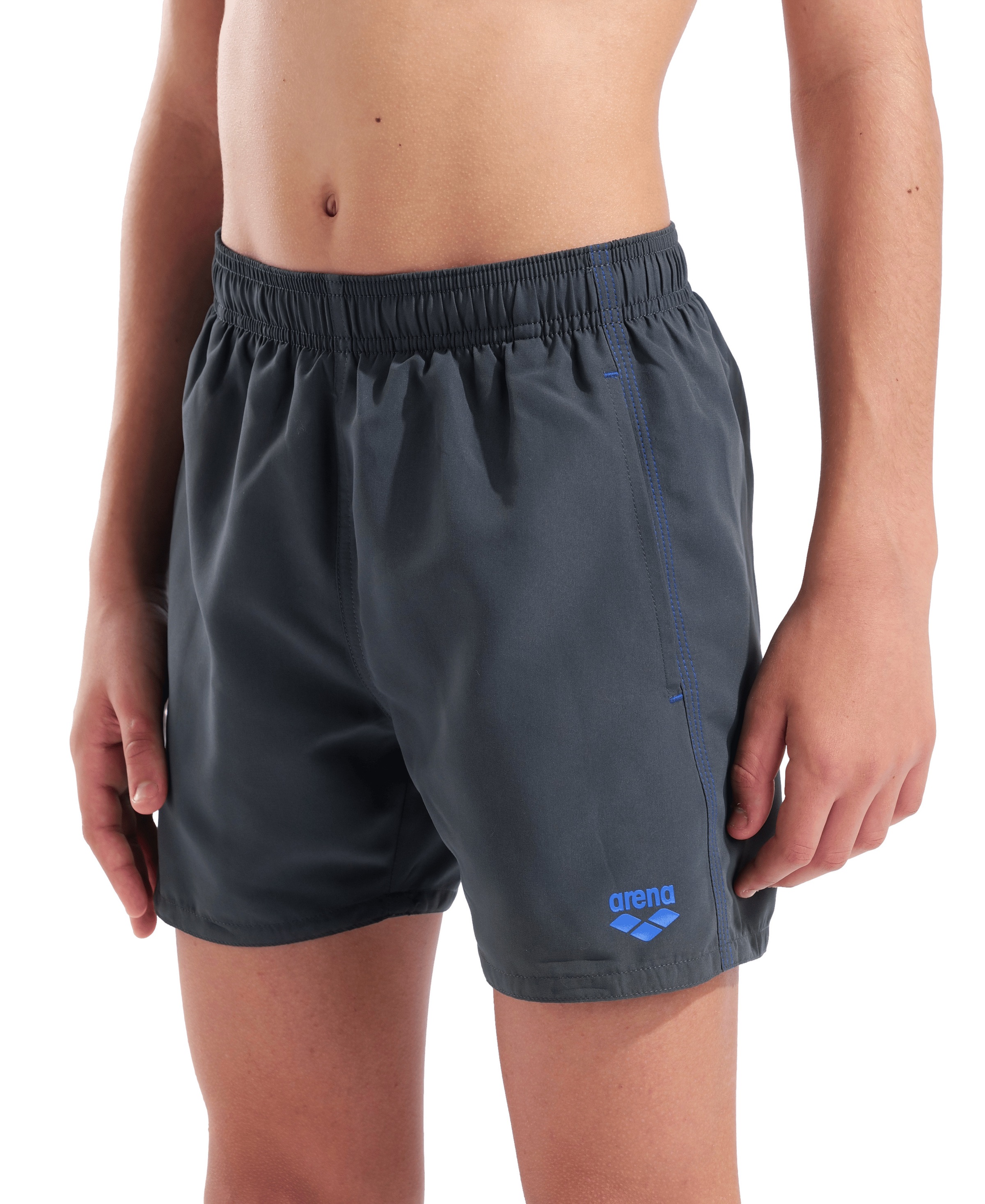 Arena Short de bain »BOYS' BEACH BOXER SOLID R« mit Seitentaschen, mit innenliegendem Kordelzug, schnelltrocknend