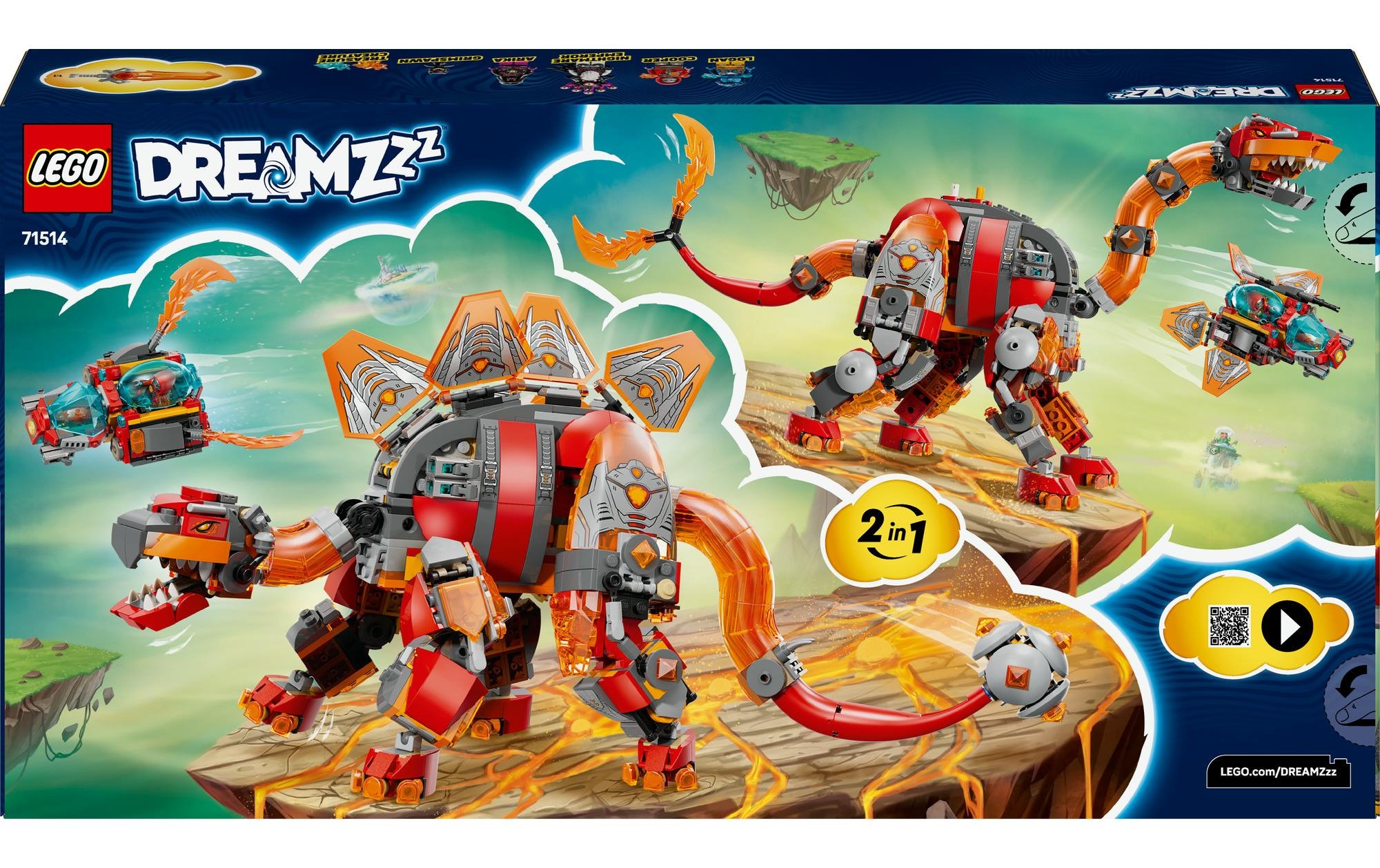 LEGO® Konstruktionsspielsteine »DreamZzz Dino-Düsenflieger 71514«