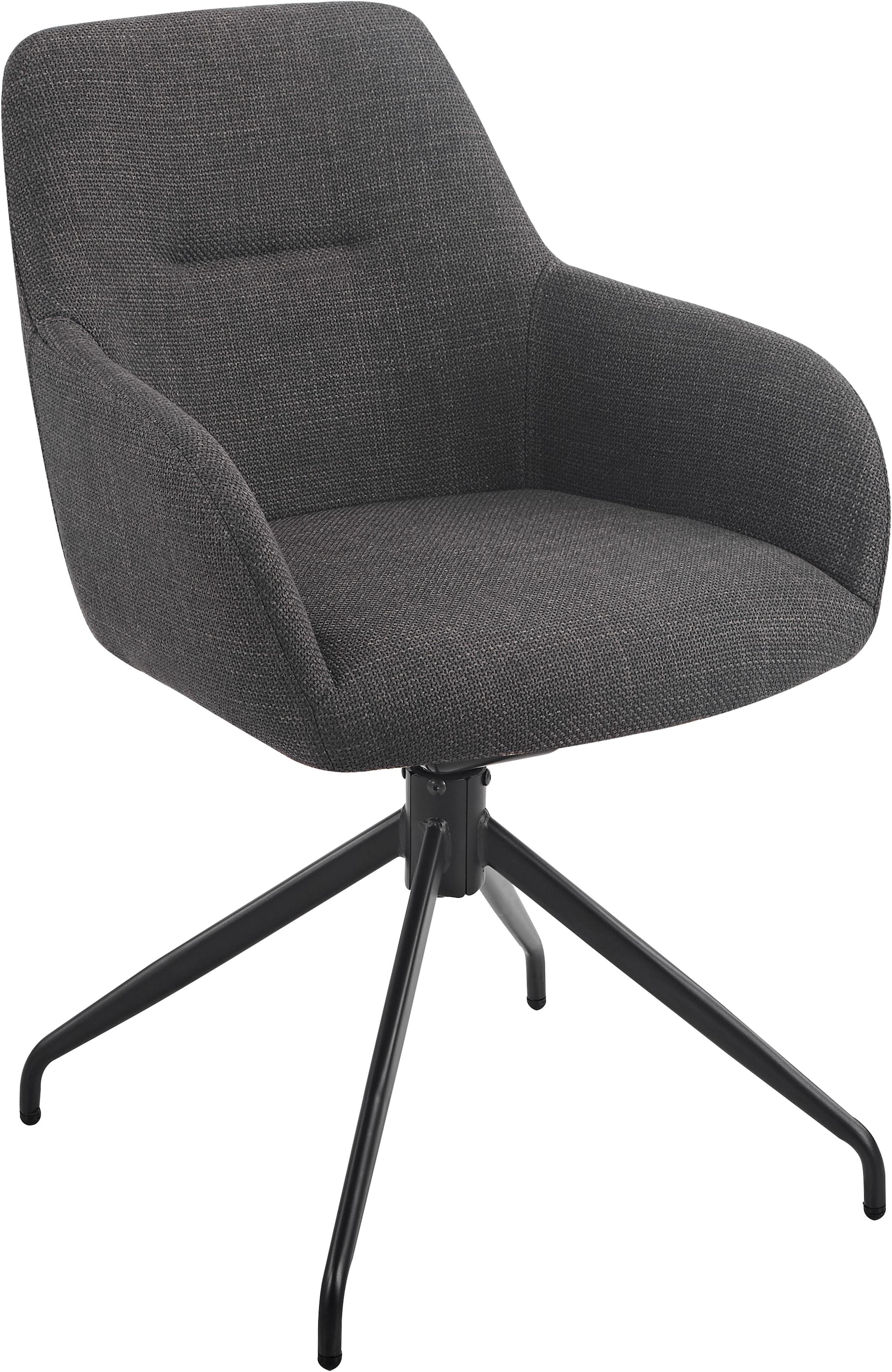 HELA Chaise avec accoudoirs »TRIEST« (Set) 1 cuisSessel, 360° drehbar, Gestell abgeknickt, Relaxfunktion, Armlehnen