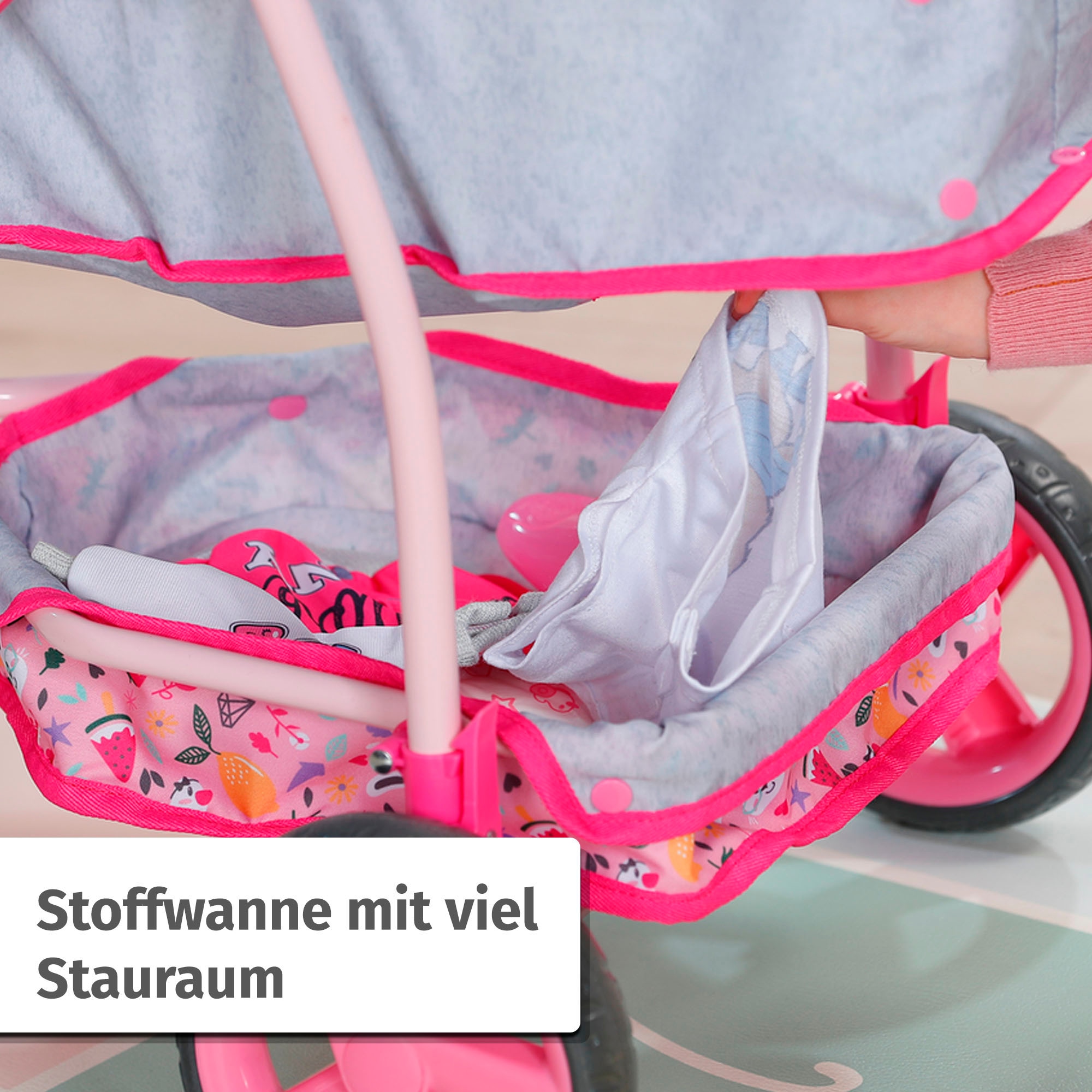 Baby Born Poussette de poupée combinée »Deluxe Puppenwagen«