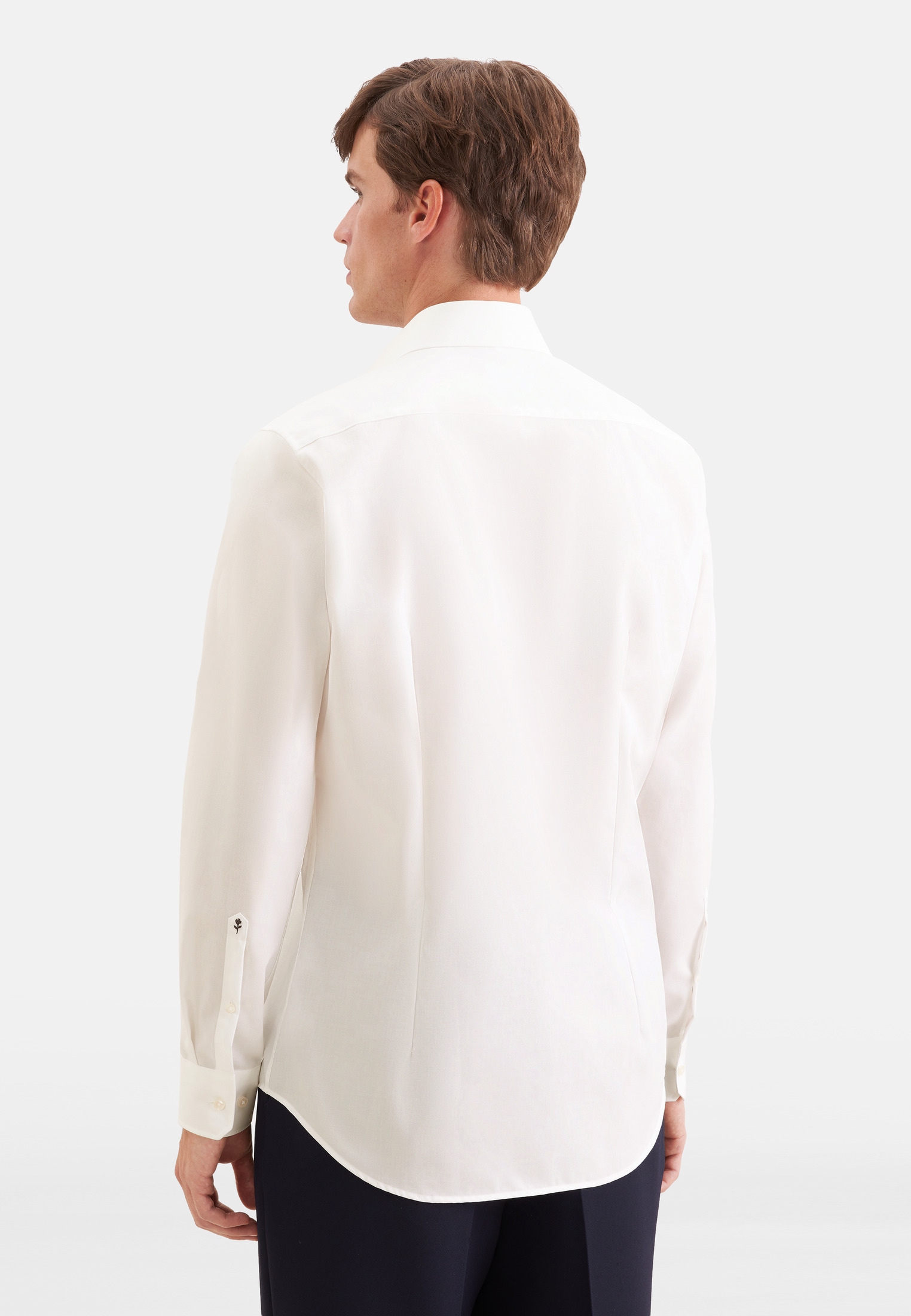seidensticker Businesshemd »Schwarze Rose« Slim 1/1 Kentkragen Uni
