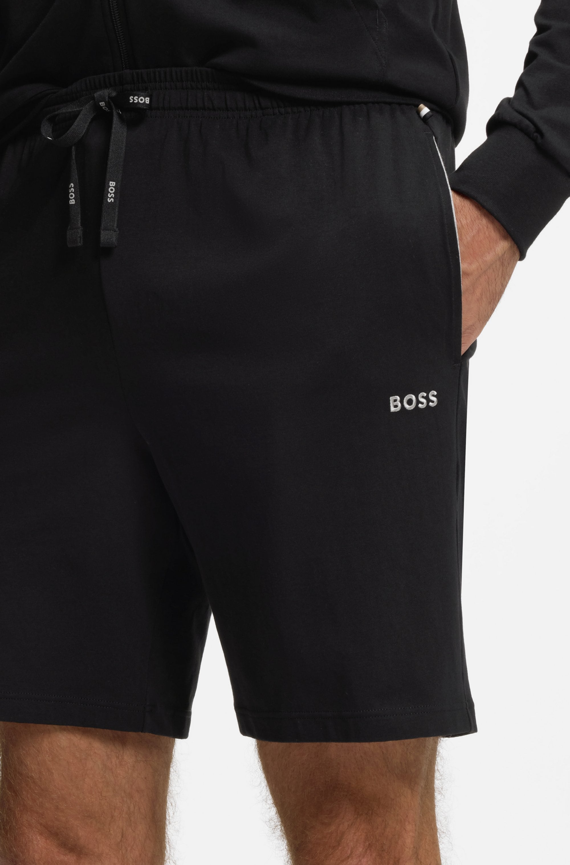 BOSS Sweatshorts »Mix&Match Short CW«  avec logo BOSS