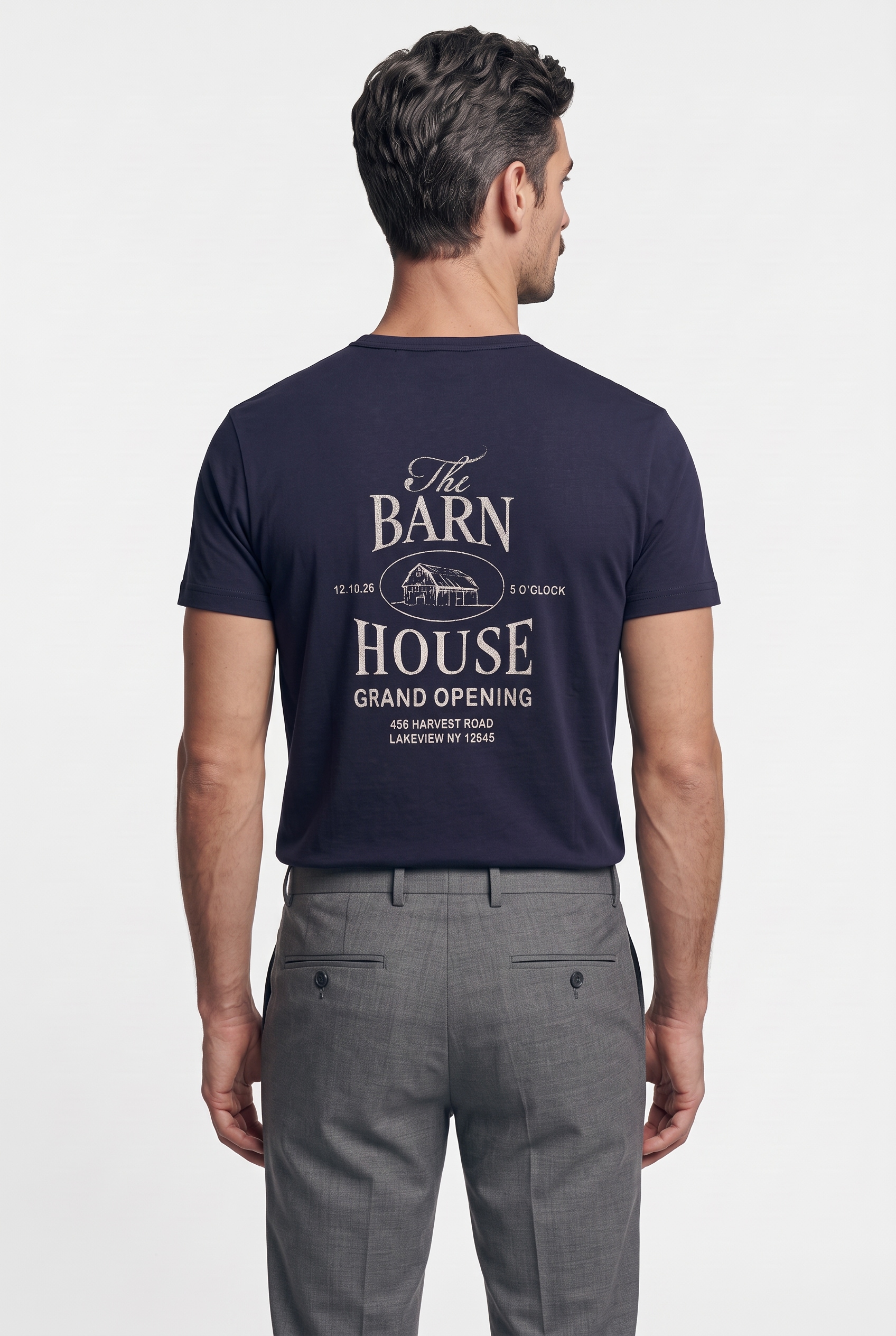 Gant T-shirt »GRAPHIC« grosser Rückenprint