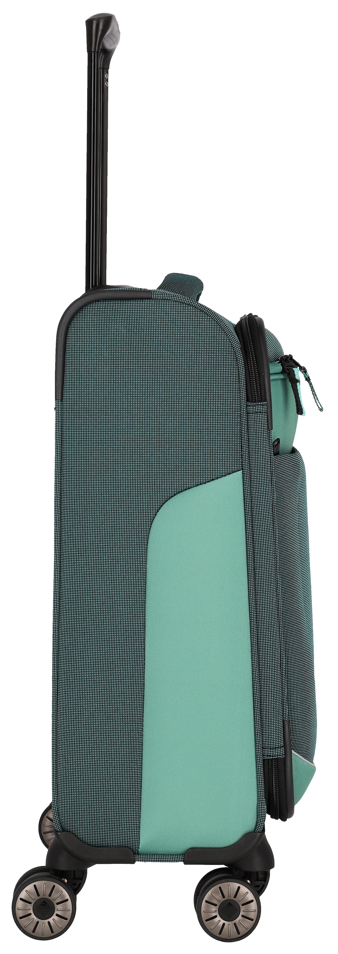 travelite Weichgepäck-Trolley »VIIA, verschiedene Grössen und Farben« 34 l 4 Rollen Reisegepäck Trolley Koffer Weichgepäck TSA Schloss
