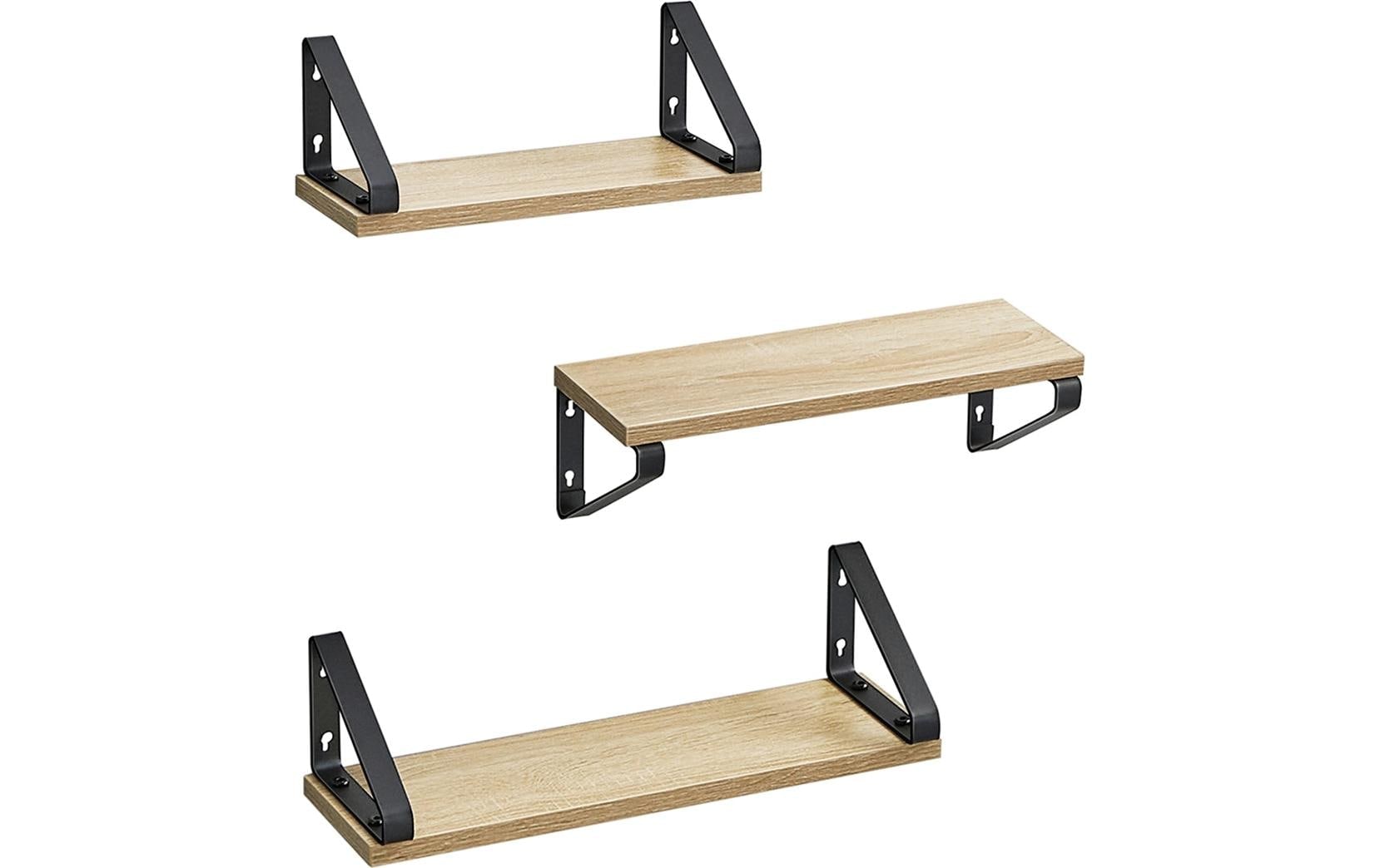 VASAGLE Wandregal »3-er Set«