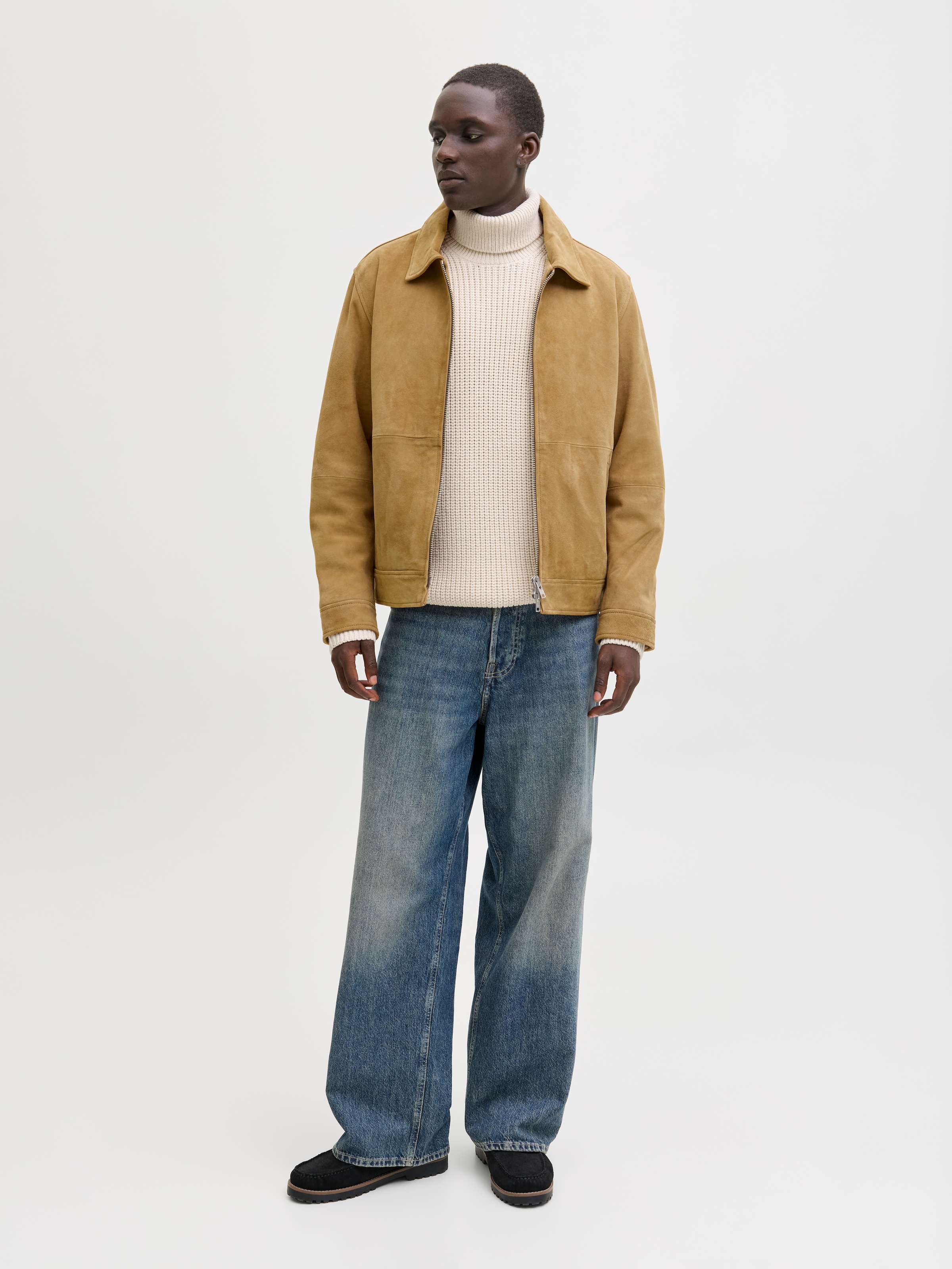 Jack & Jones Pull à col roulé »JORBLEECKER KNIT ROLL NECK BF«