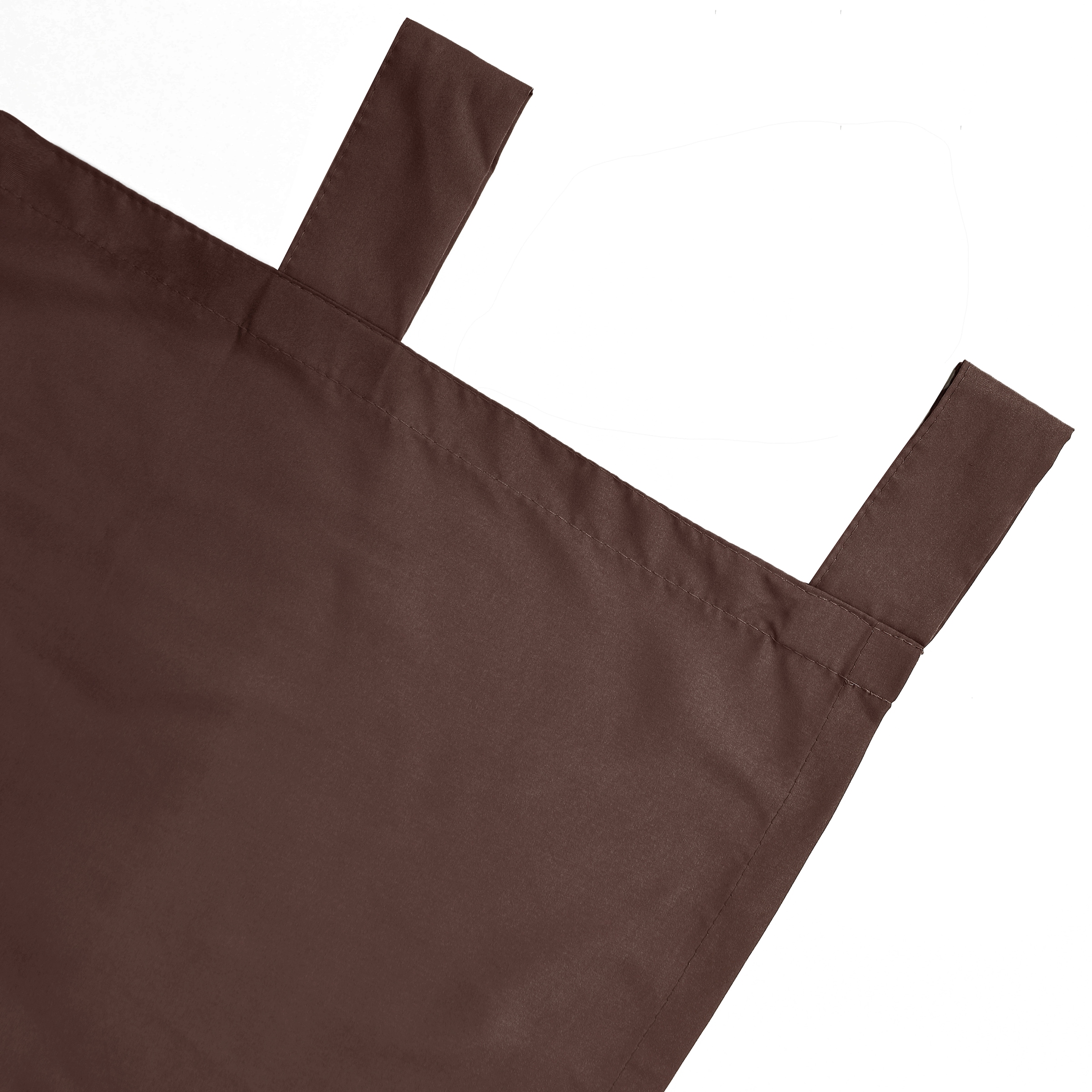 GOODproduct Rideau »Parry« Boucles 2 cuis tlg. lot de 2, opaque, monochrome, basique