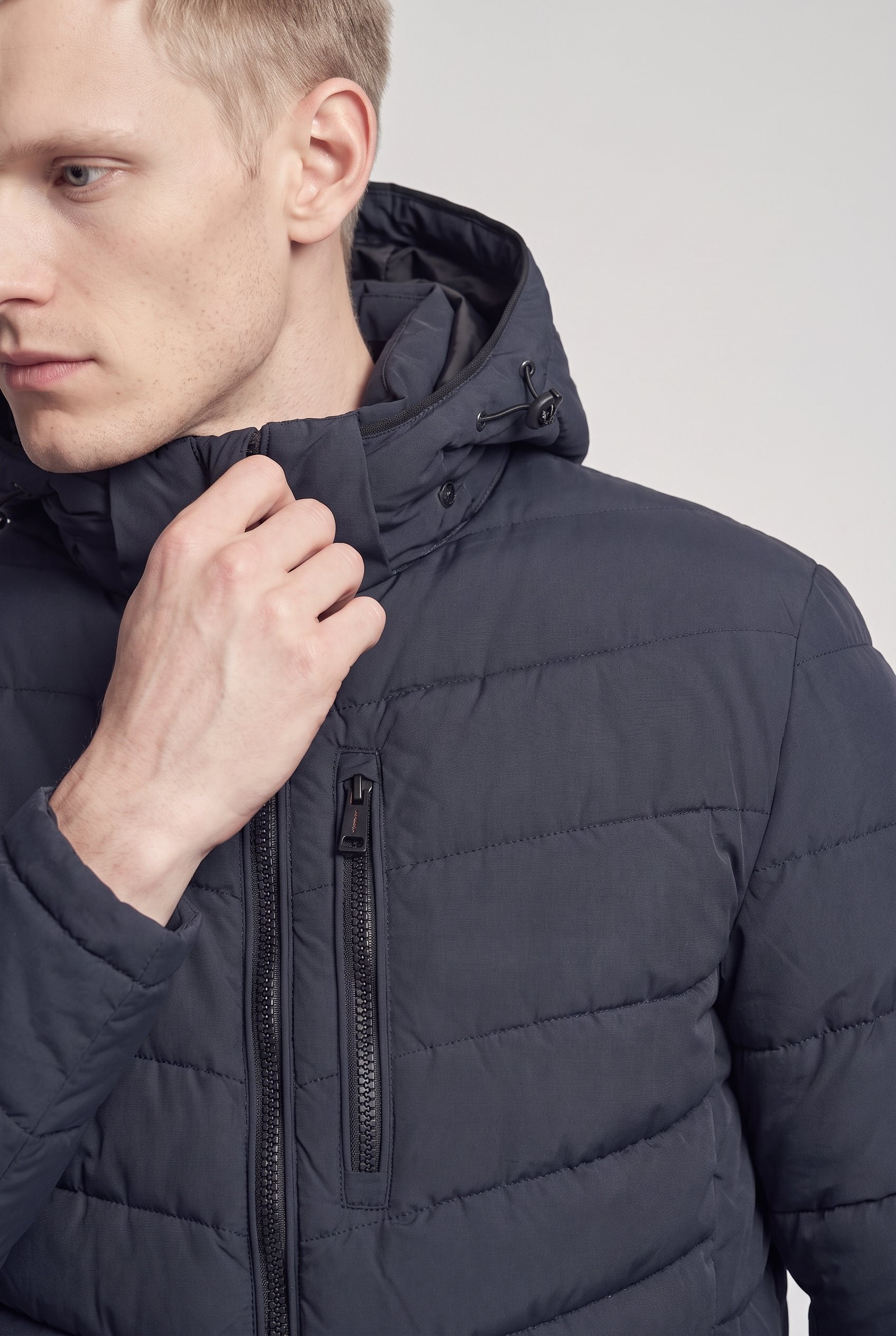 CASAMODA Veste matelassée avec capuche avec capuche / blouson d'hiver