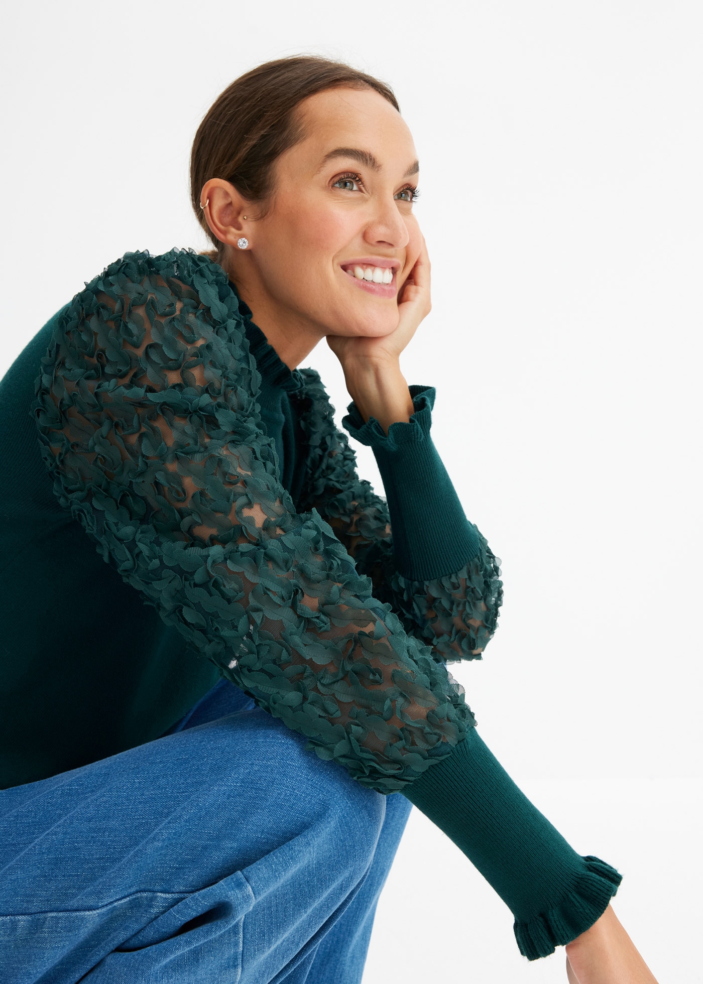 bonprix Rollkragenpullover »Rollkragenpullover aus fliessendem Viskose-Mix«, Rollkragenpullover aus fliessendem Viskose-Mix
