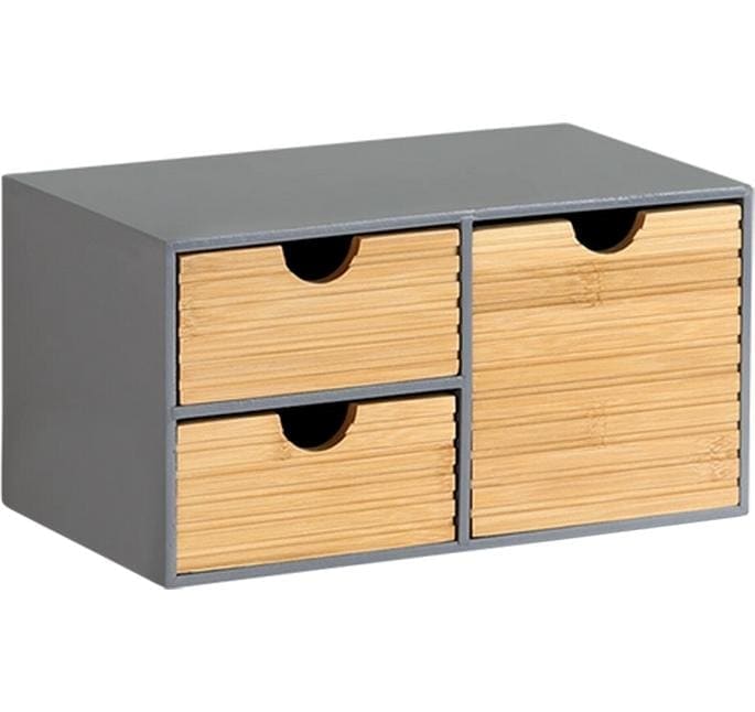 KESPER® Boîte de rangement »Küchenregal, Aufbewahrungsbox, FSC®-zertifiziert« Mini commode avec 3 tiroirs