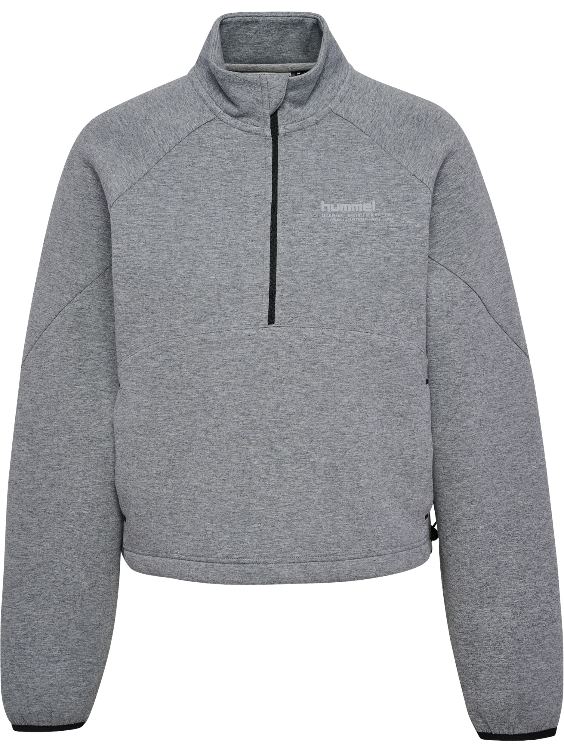 hummel Sweater »HMLTECH FLEECE WOMEN BOXY HALF ZIP«, 1 Stk.
