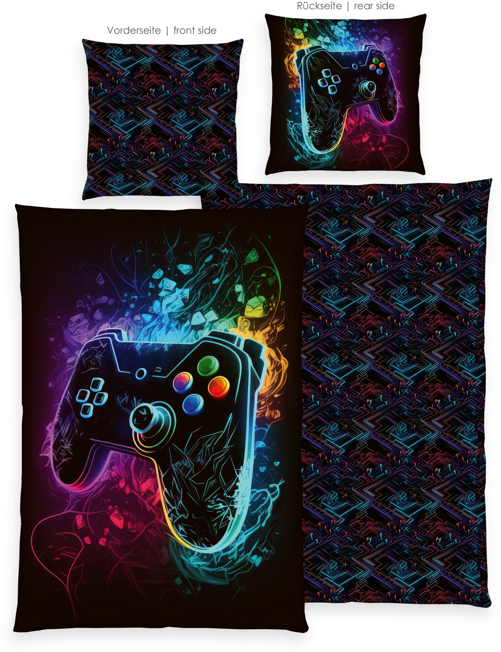 Herding Young Collection Linge de lit »Young Collection Gaming« 2 cuis linge de lit réversible