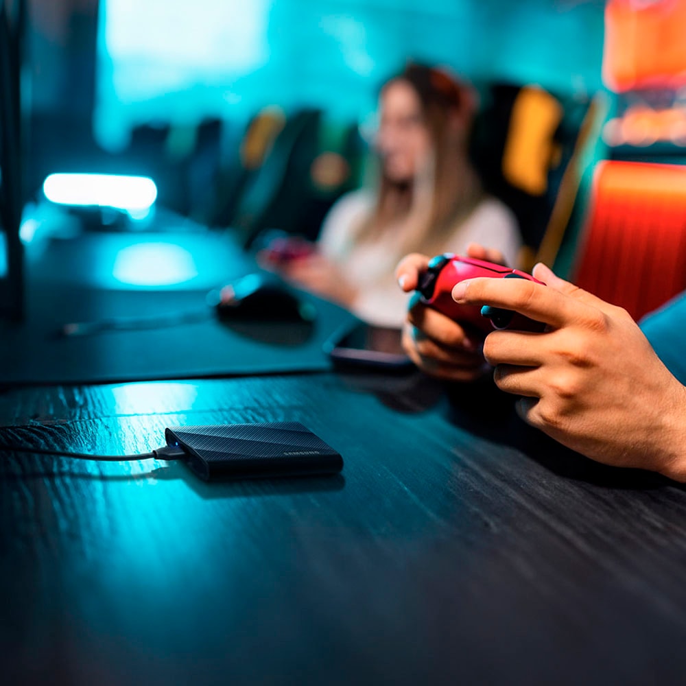 Samsung externe SSD »Portable SSD T9« 2 TB Anschluss USB Typ-C,3.2 Gen 2 (3.1 Gen 2)