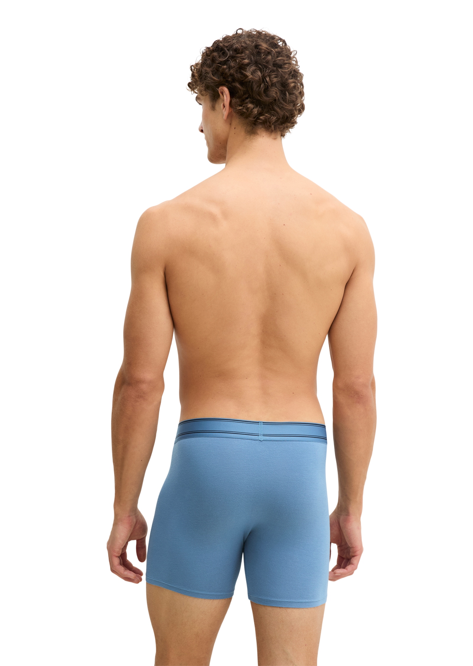 Marc O'Polo Pantalon rétro »Modal« avec jambe un peu plus longue, ceinture logo, sans braguette