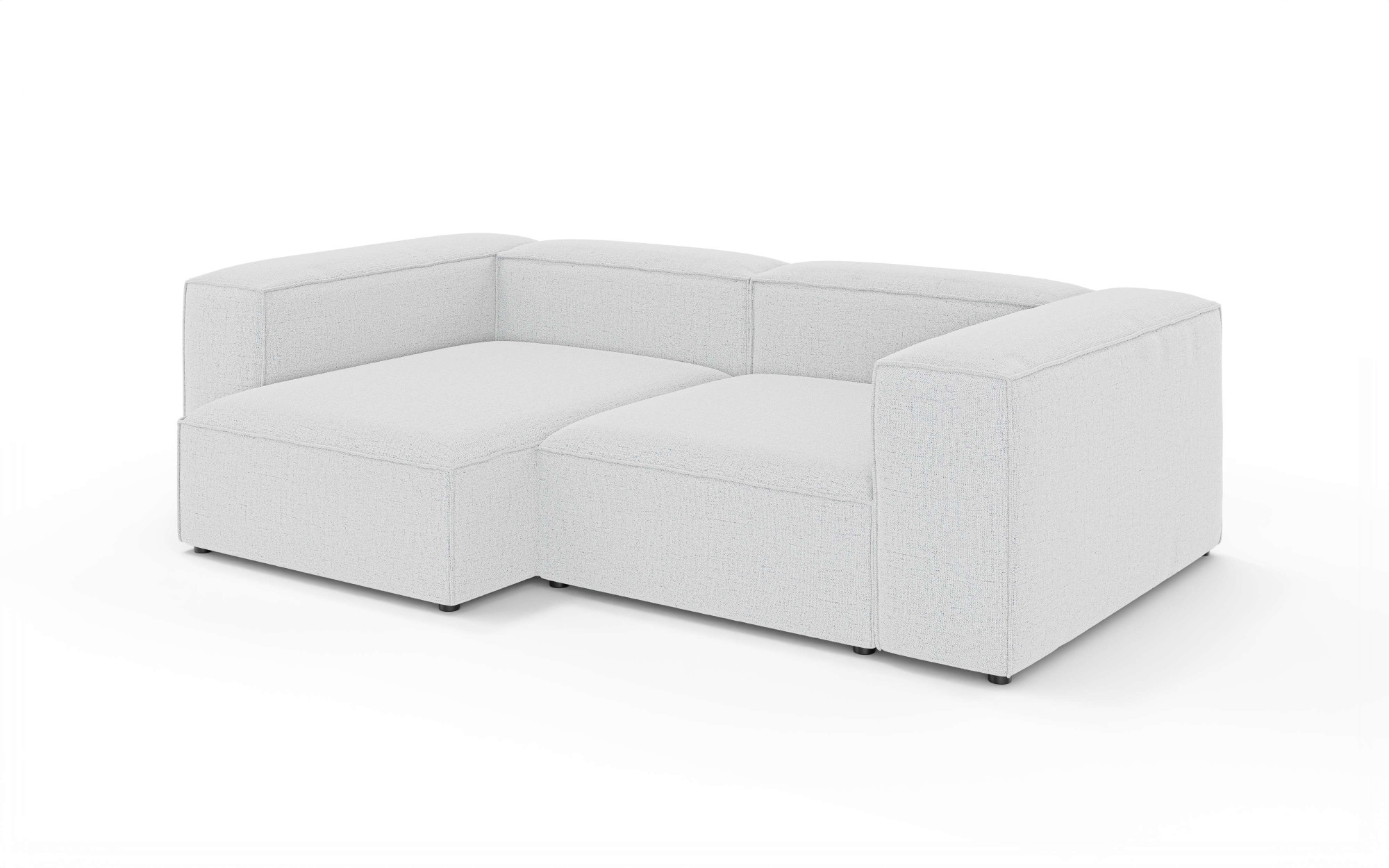 INOSIGN Canapé d'angle »XL HAILY L-Form, Modularsofa extra tief, Masse B/T/H: 260/160/72 cm« als Modul oder separat verwendbar, für individuelle Zusammenstellung