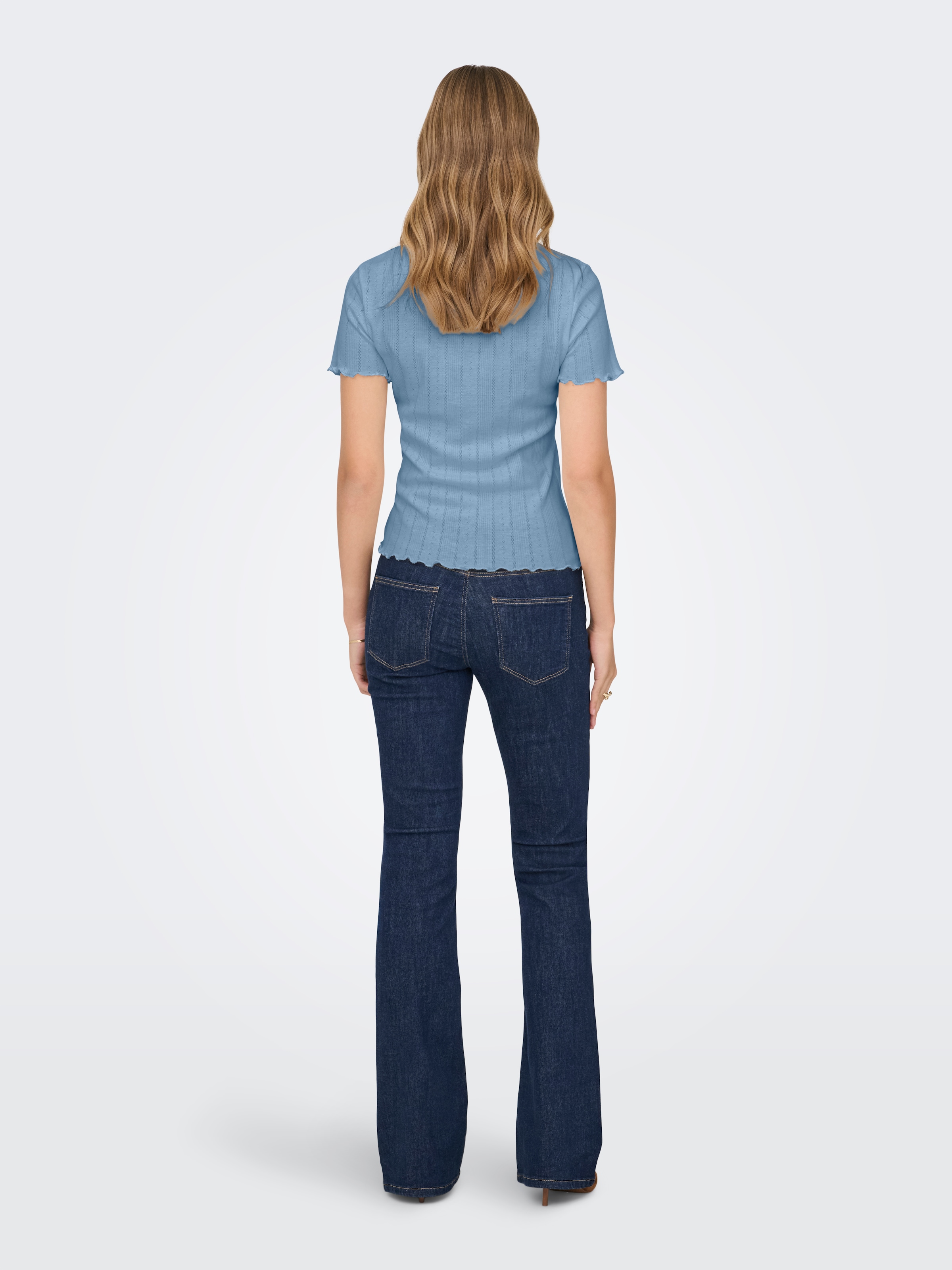 ONLY Kurzarmshirt »ONLTENNA O-NECK S/S TOP JRS NOOS«