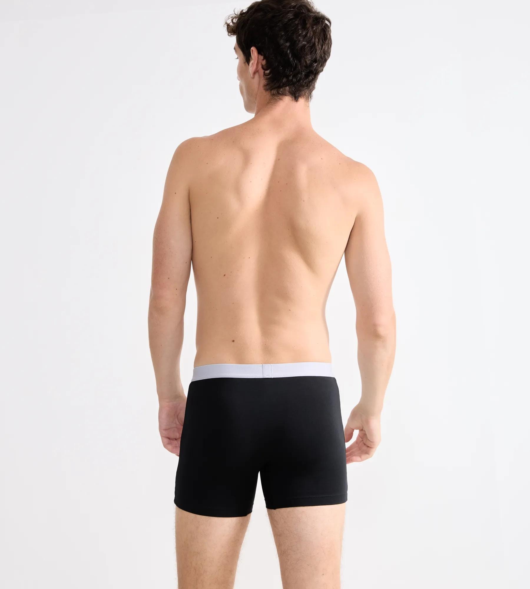 sloggi Boxer »Men GO ABC 2.0« jambe plus longue, mélange coton, doux, taille élastique