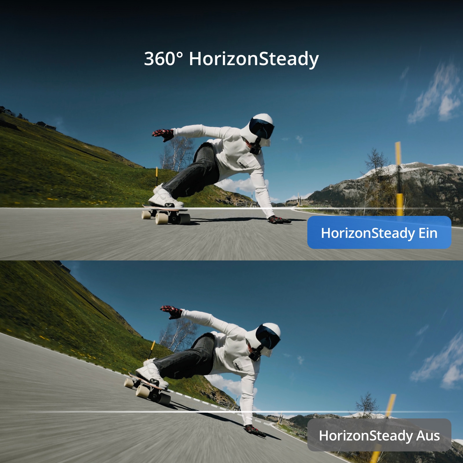 DJI Caméscope »Osmo Action 4 Standard Combo« 4K Ultra HD
