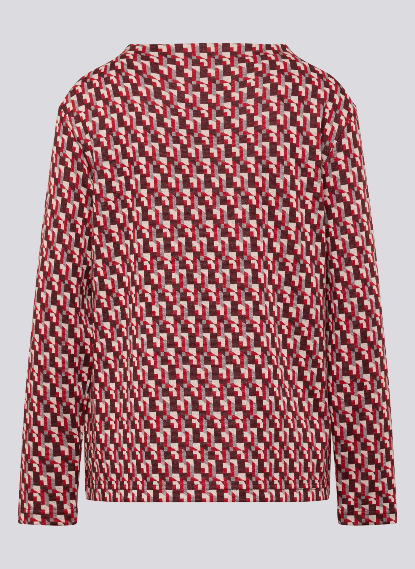 Rabe T-shirt à manches longues mit grafischem Muster