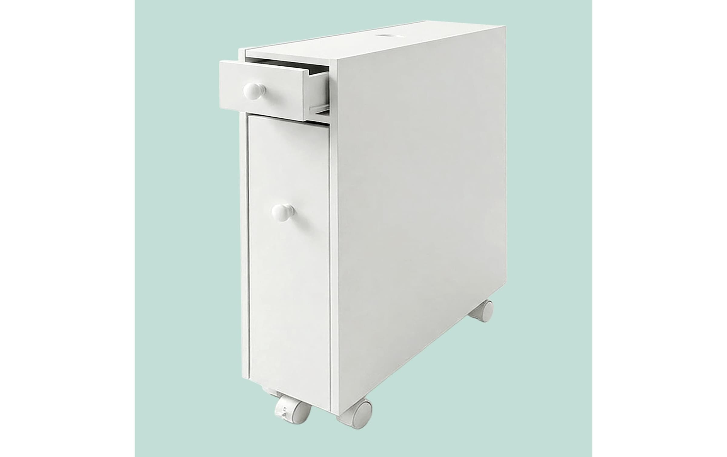 relaxdays Armoire multi-usages »Nischenwagen 16 x 62 cm«