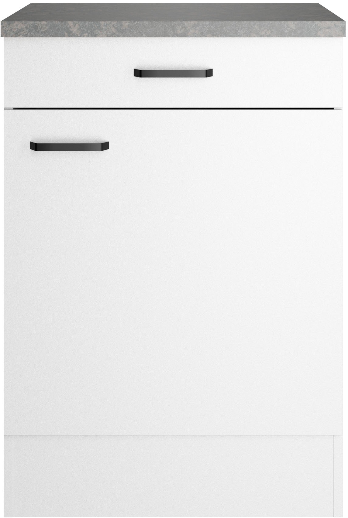 OPTIFIT Armoire basse »OPTImulti« Breite 60 cm, Tiefe 60 cm, mit 1 Tür, 1 Schubkasten, 1 Einlegeboden