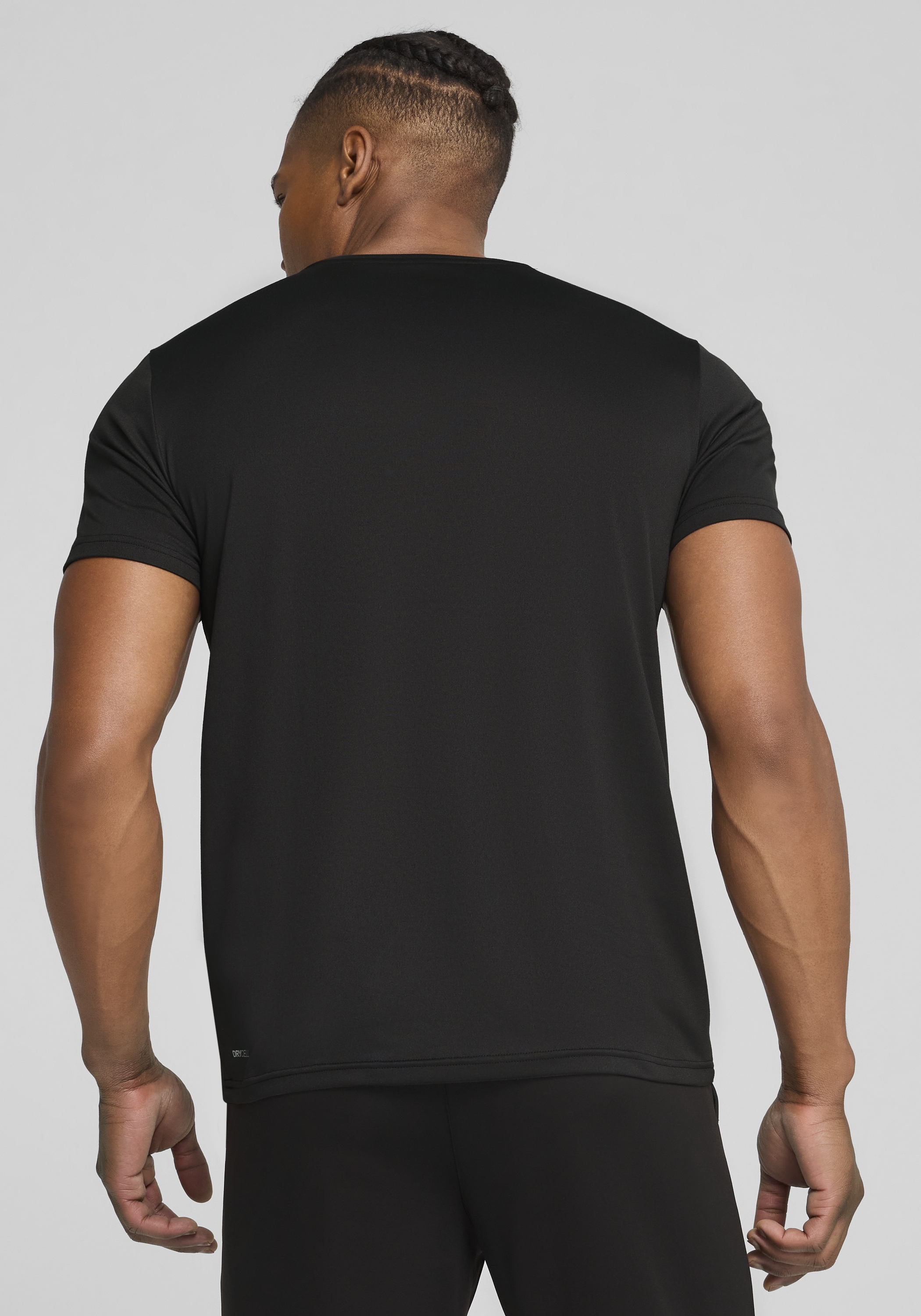 PUMA Trainingsshirt »M TAD ESSENTIALS SOLID CAT TEE (CF BIG CAT)« Regular Fit, Kurzarm, für Fitness-Workout, mit DryCELL Technologie