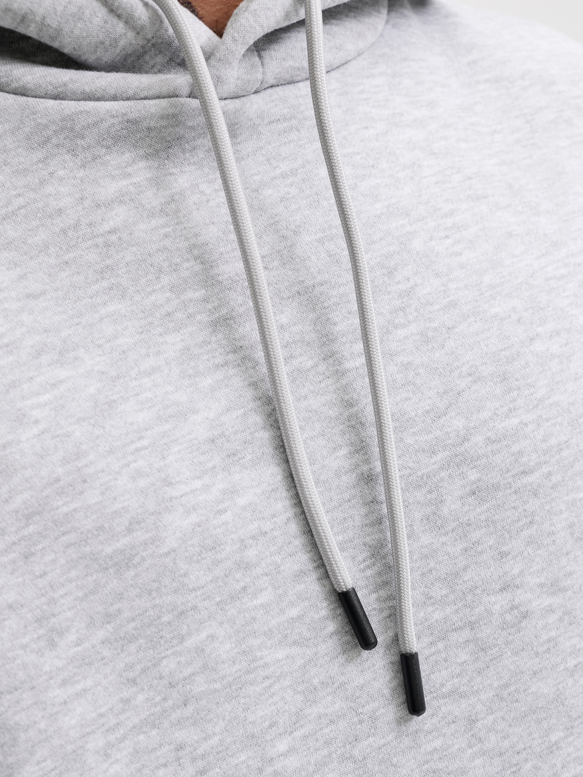 Jack & Jones Kapuzensweatshirt »JJEBRADLEY SWEAT HOOD SET MP«, 2 Materialmix, locker geschnitten
