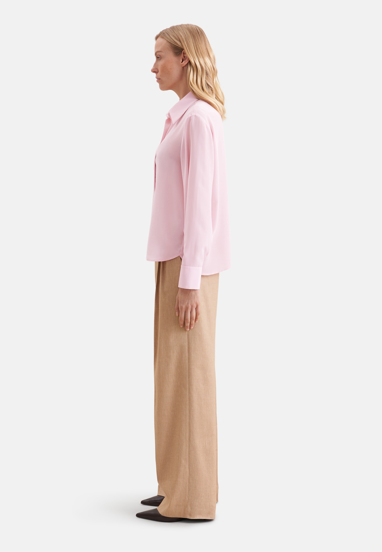 seidensticker Blouse classique tunique unie