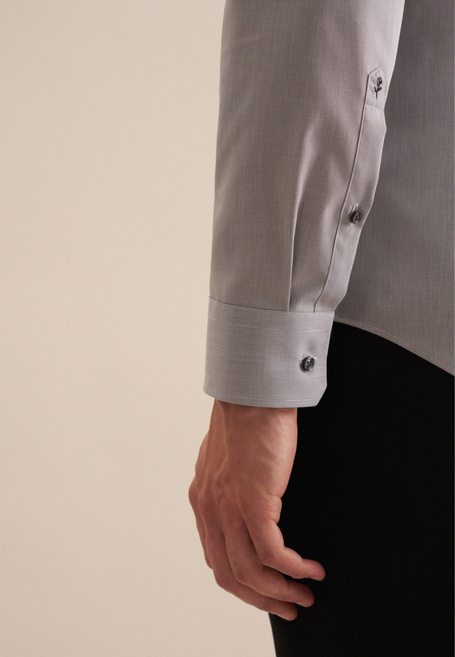 seidensticker Businesshemd »Slim« Slim 1/1 Kentkragen Uni