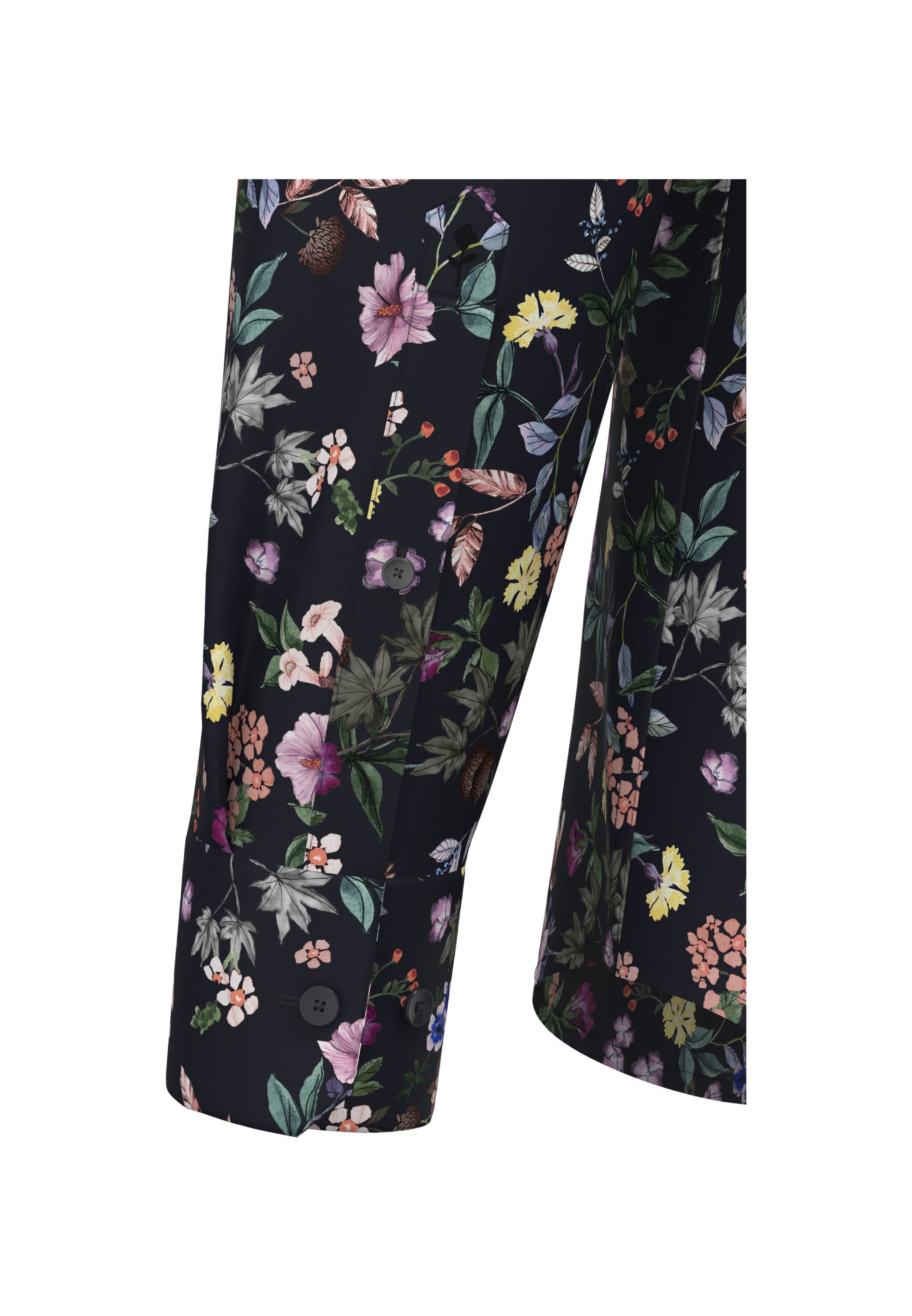 seidensticker Businesshemd »Regular«, Regular Langarm Kentkragen Floral
