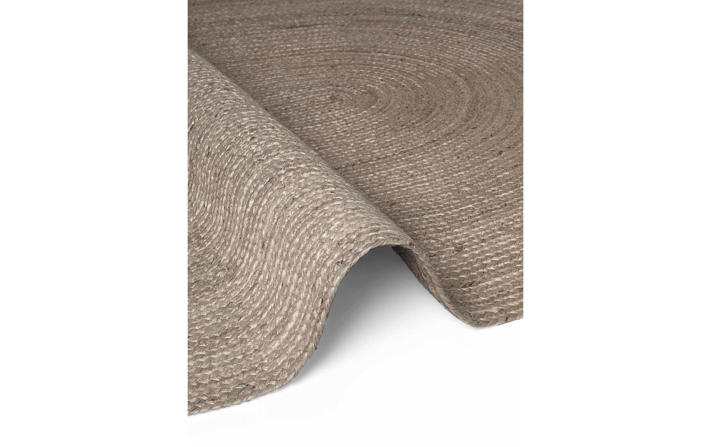 HANSE Home Teppich »Rangpur Juteteppich, in rund und oval« oval 10 mm Höhe handgewebt, 100% Jute , Natur, Wohnzimmer, Flur, Boho, Skandi