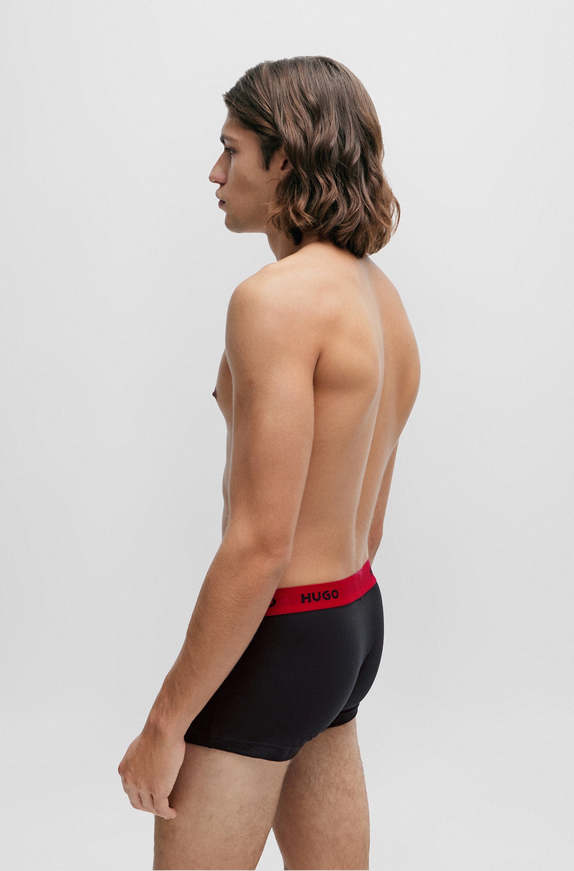 HUGO Underwear Trunk »TRUNK TRIPLET PACK« Packung, 3er Pack, 