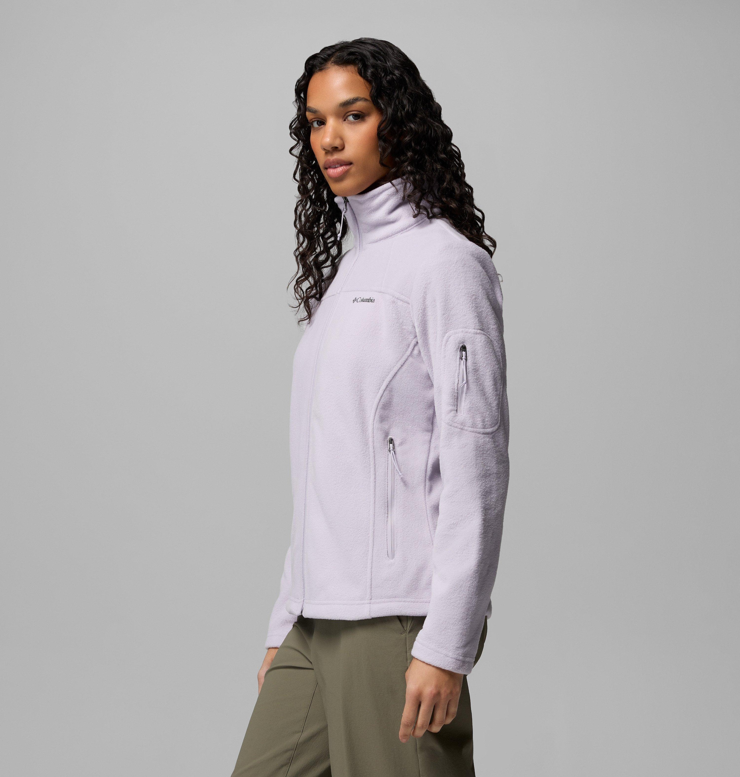 Columbia Fleecejacke »Fast Trek II Jacket« mit Stehkragen, mit Reissverschlusstaschen, für Wandern und Laufen