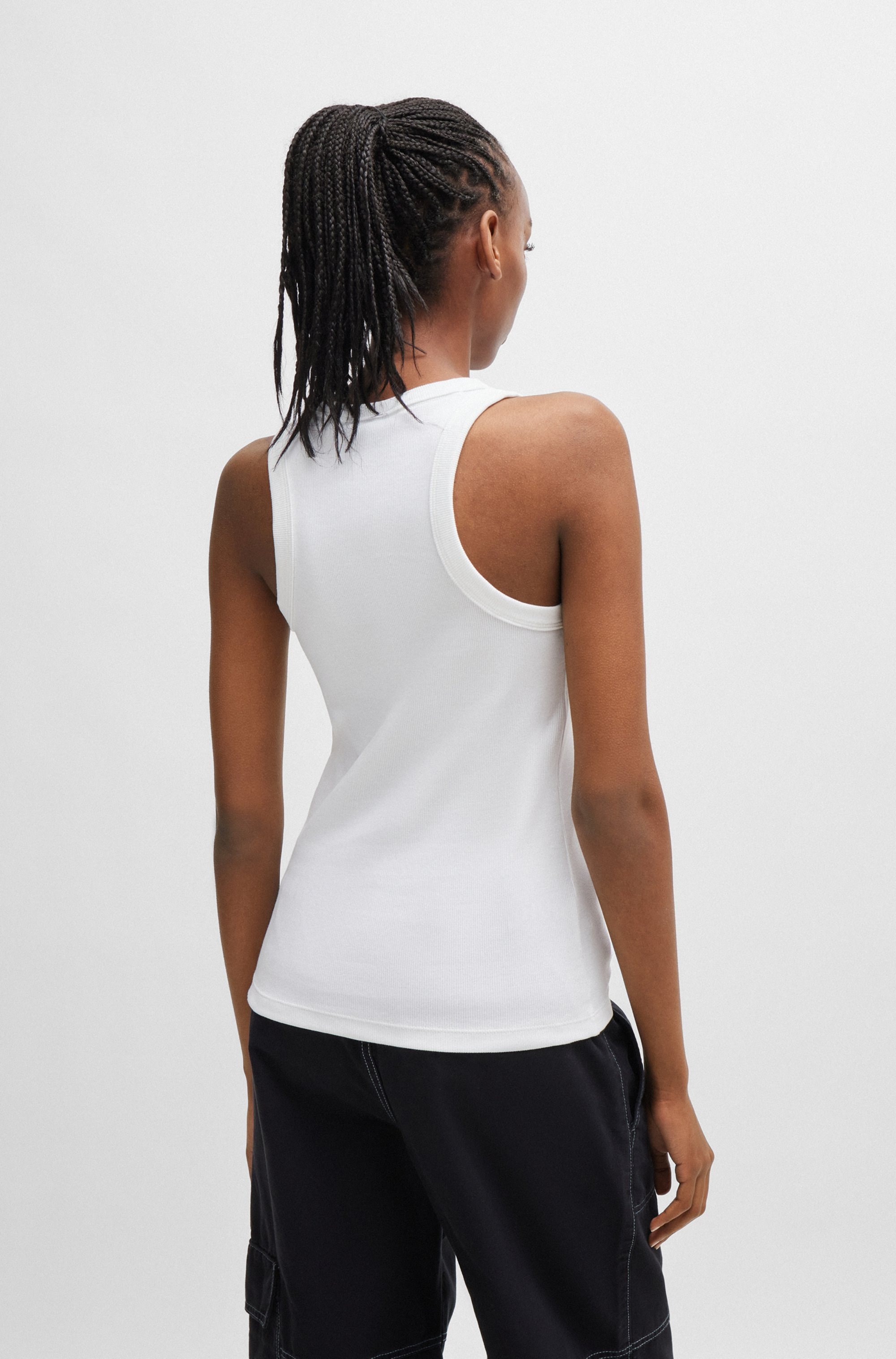 HUGO Blue Tanktop »Easy Tank« Stretch-Baumwolle, Slim Fit