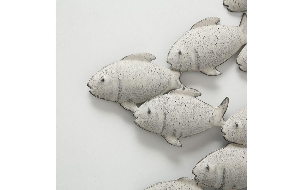 BOLTZE Objet de décoration murale »Fischschwarm«
