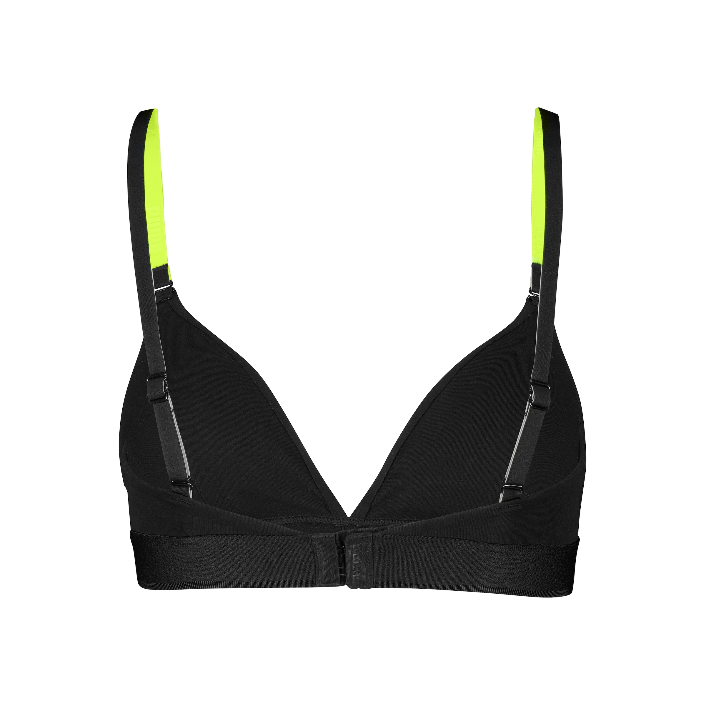 PUMA Soutien-gorge sans armatures »PUMA WOMEN COTTON TRIANGLE BRALETTE« herausnehmbare gepolsterte Cups für anpassungsfähigen Look