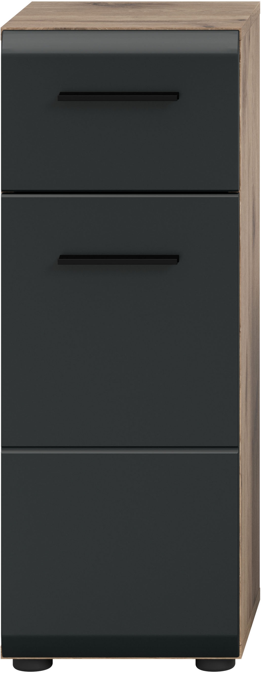 INOSIGN Stauraumschrank »FLORENZ, TOPSELLER!, Höhe 80 cm, 1 Tür, 1 Schubkasten« TOPSELLER!, 1 Stk. tlg. Türanschlag wechselbar, hochwertige MDF Front, Badschrank, Bad