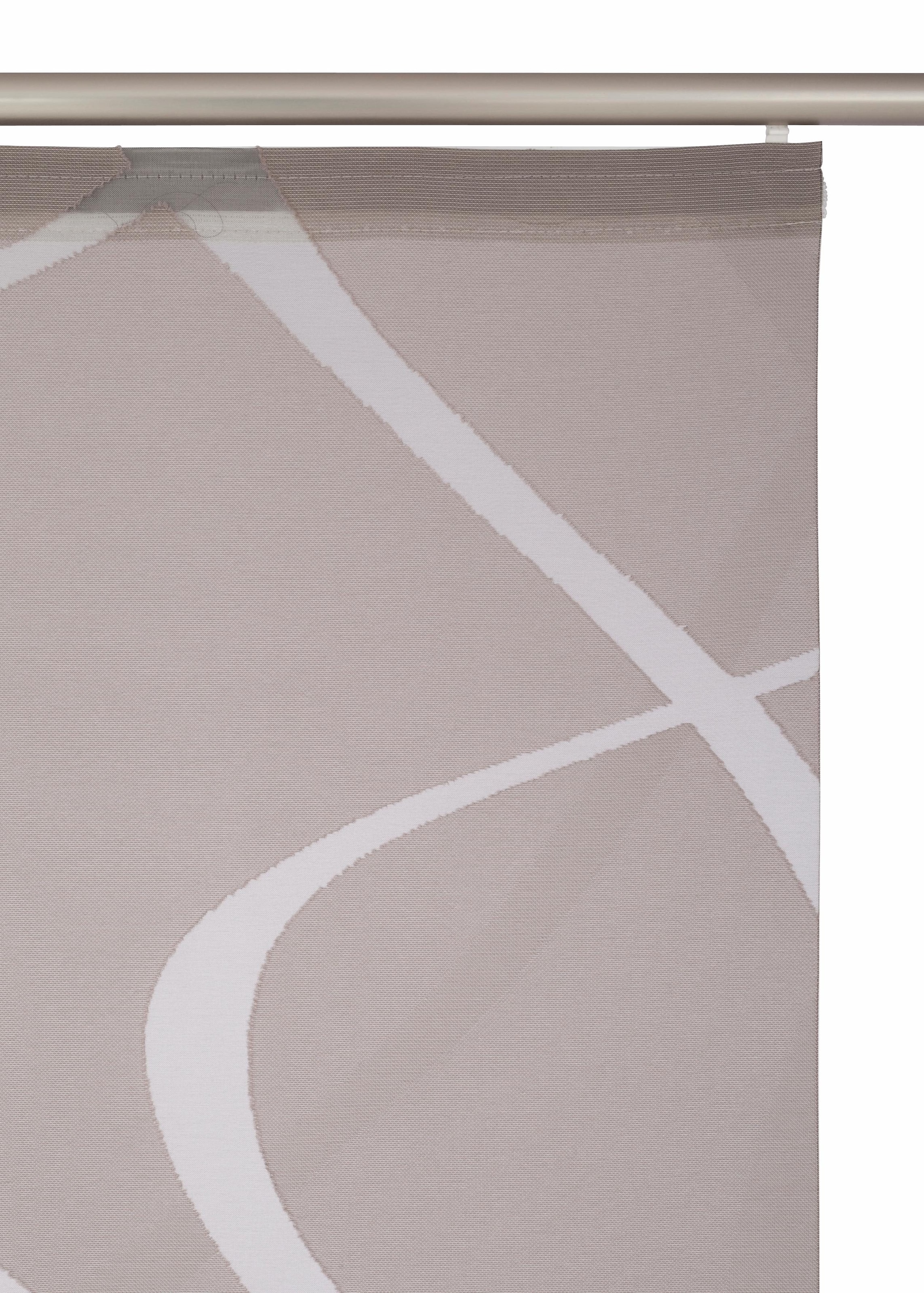 Neutex for you! Schiebegardine »Rumbek« Klettband 1 Stk. tlg. inkl. Befestigungszubehör, Breite: 57 cm