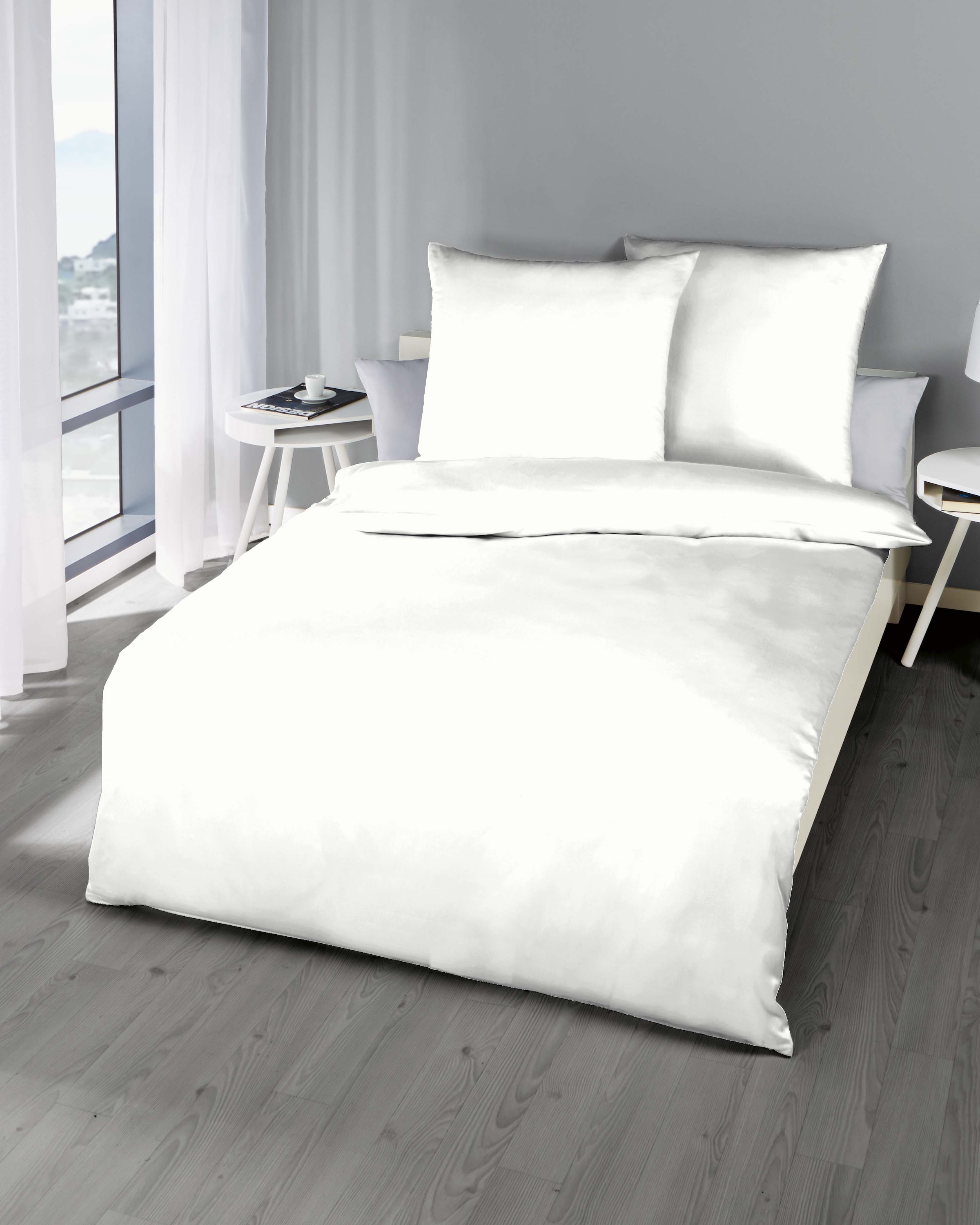 Kaeppel Linge de lit »Uni« 2 cuis Unifarben