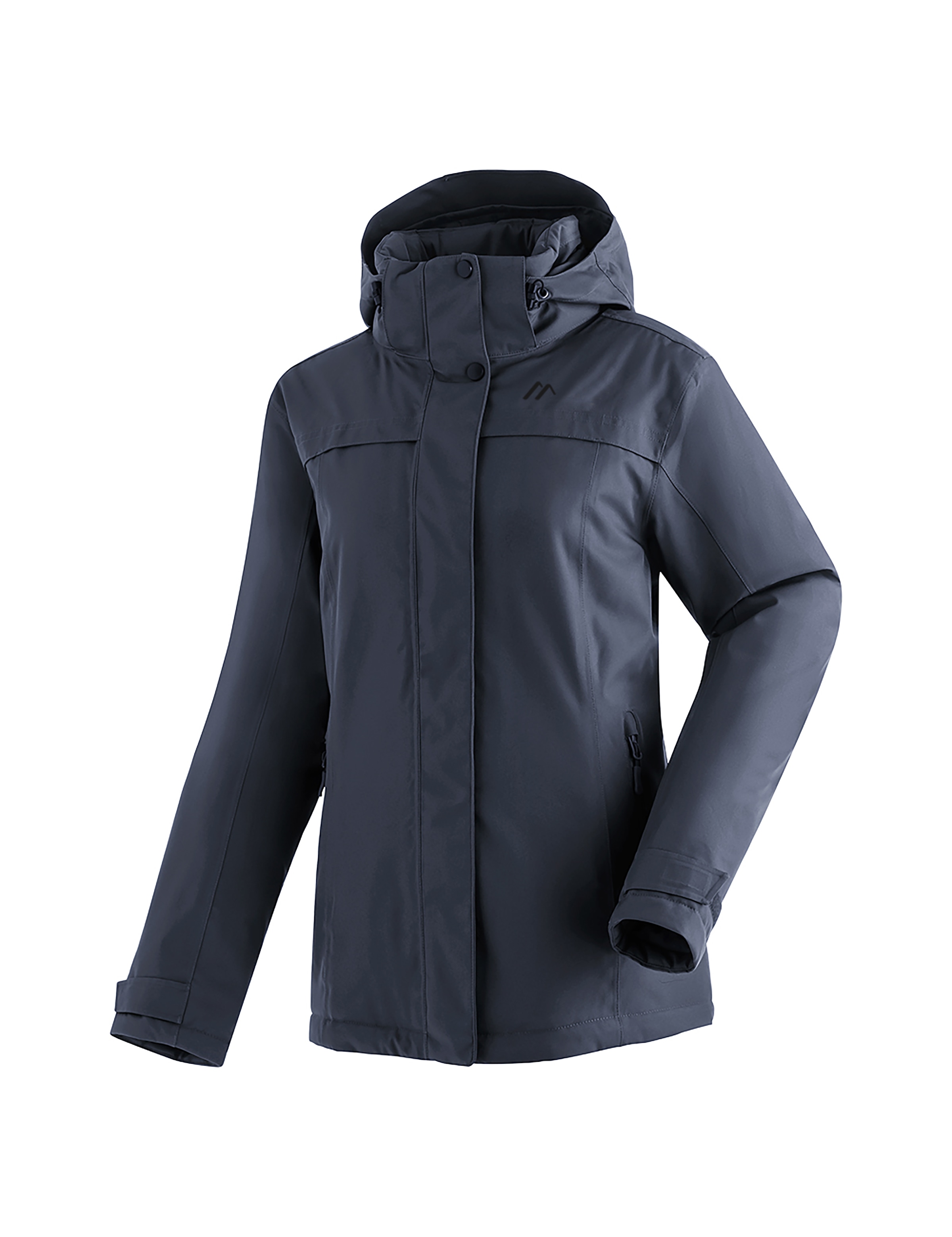 Maier Sports Allwetterjacke »DA-JACKE MTEX EL. LISBON« mit Kapuze mit mTEX-10.000-Membran, wasserdicht, winddicht, atmungsaktiv