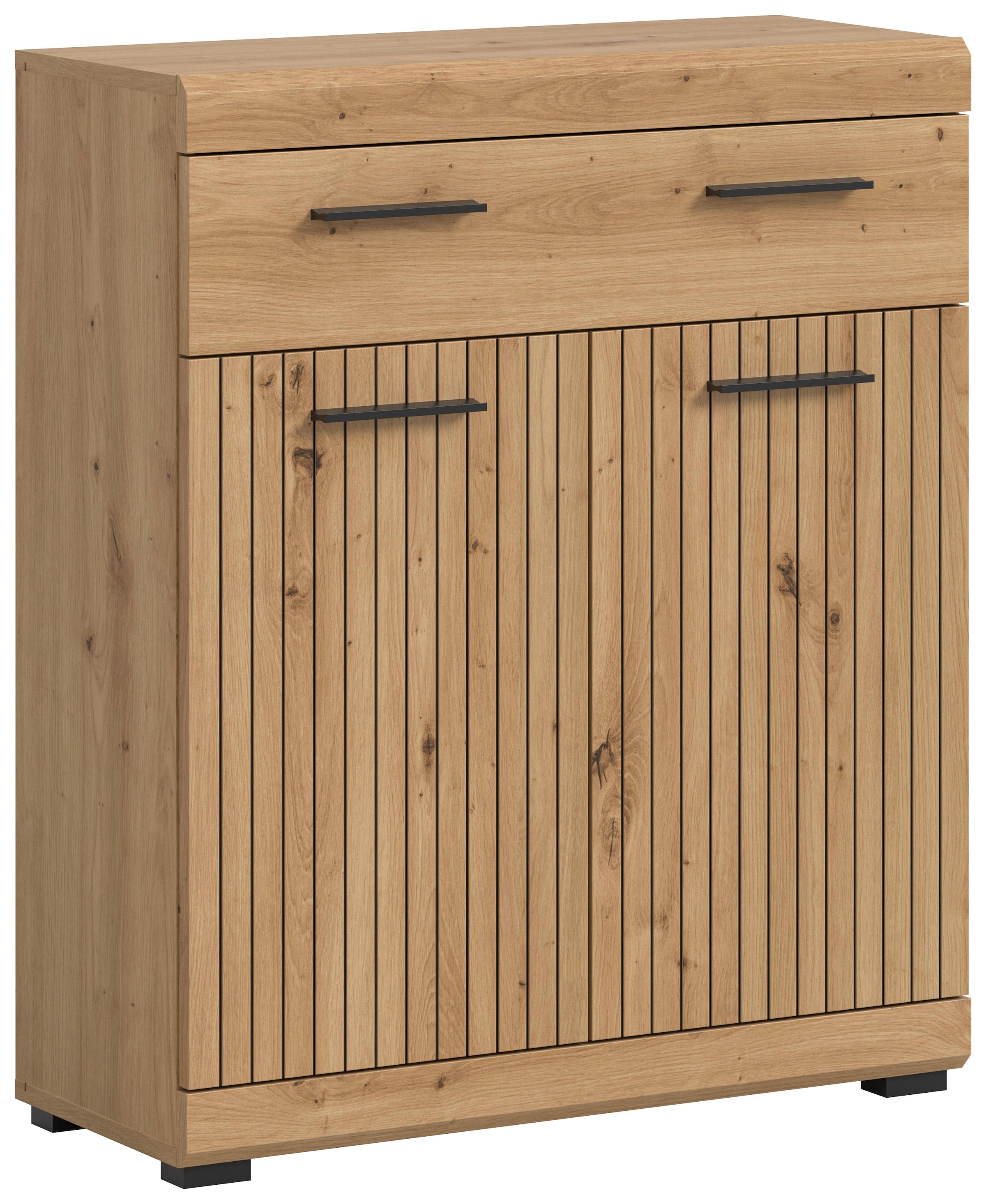 welltime Armoire basse »SIENA, Breite 74cm, 2 Tür, 1 Schubkasten, 2 Fächer, MDF-Front« BEST-SELLER !,  disponible en plusieurs couleurs, meubles de salle de bain, armoire de salle de bain, commode, salle de bain